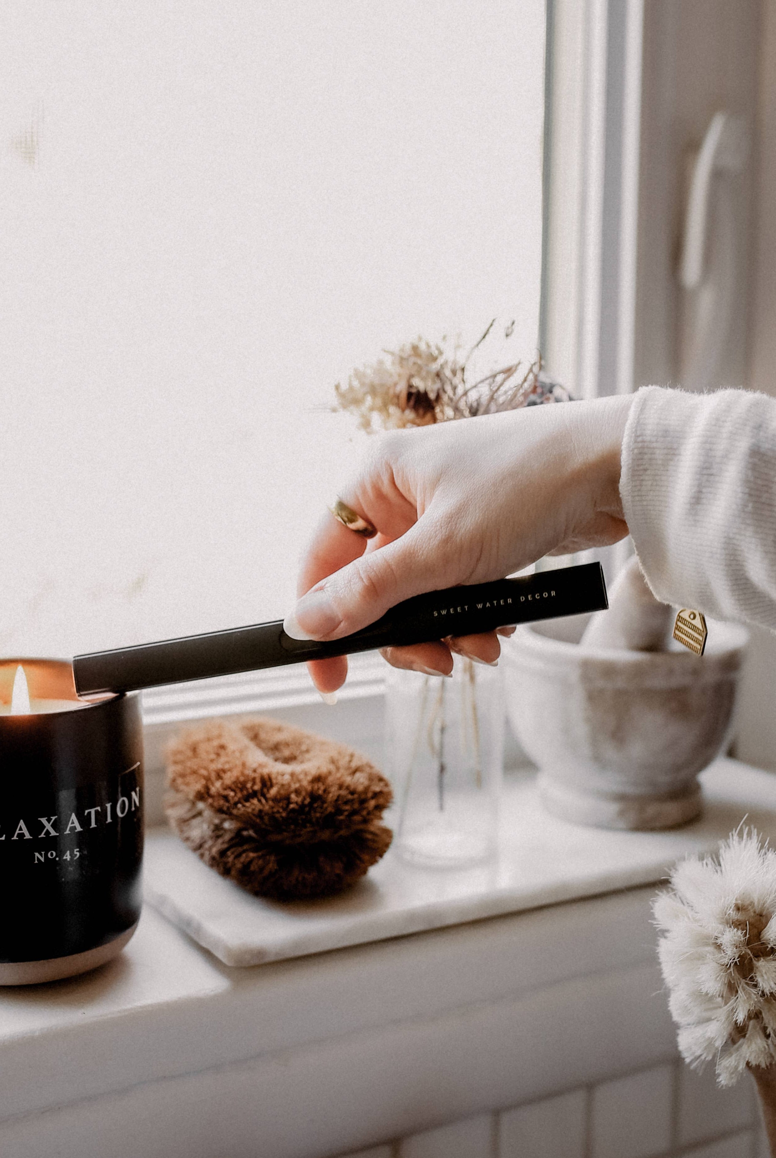 Black Rechargeable Electric Lighter-310 Gift-Sweet Water Decor-The Lovely Closet, Women's Fashion Boutique in Alexandria, KY