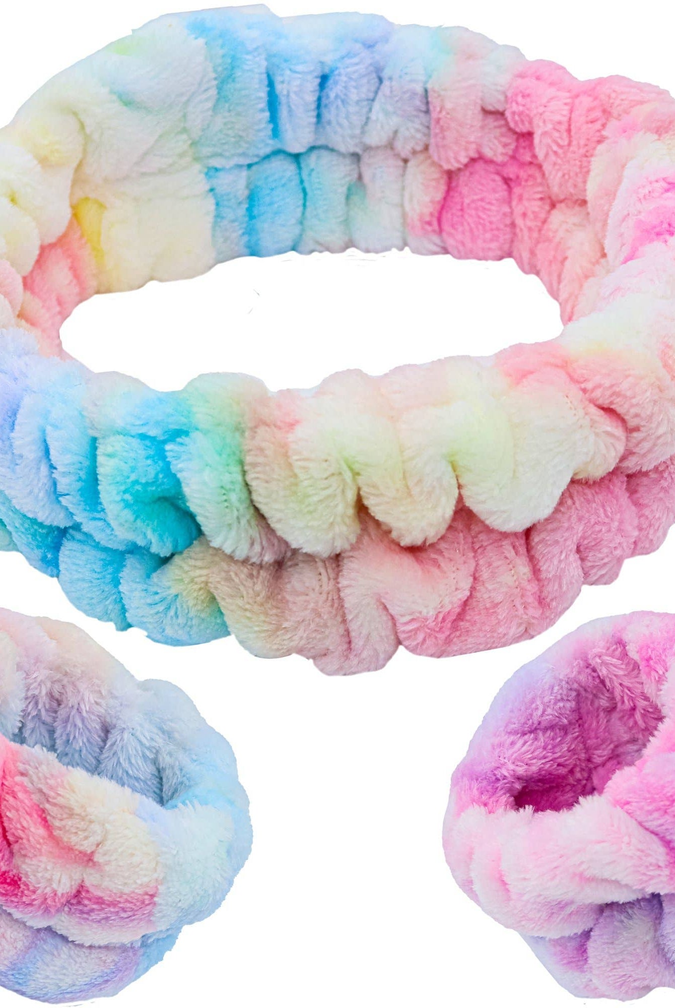 Spa Headband - Skincare Headband & Wristband Set: Tie Dye-310 Gift-Frog Sac-The Lovely Closet, Women's Fashion Boutique in Alexandria, KY