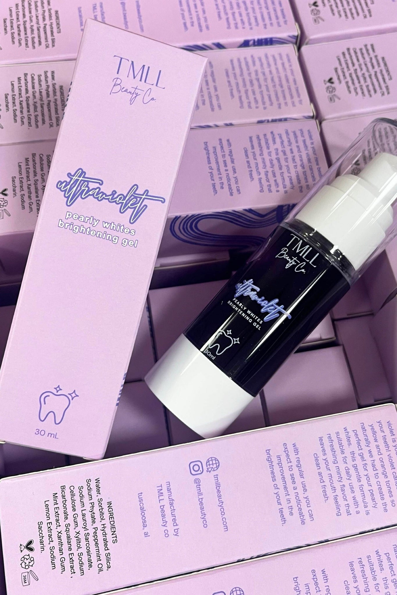 Ultraviolet Pearly White Teeth Whitening Gel-250 - TMLL Beauty Co - Skincare-TMLL Beauty Co-The Lovely Closet, Women's Fashion Boutique in Alexandria, KY