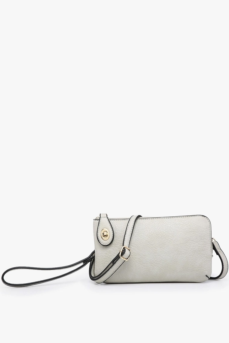 Kendall Crossbody/Wristlet - Bone-290 Bag/Handbags-Jen & Co.-The Lovely Closet, Women's Fashion Boutique in Alexandria, KY
