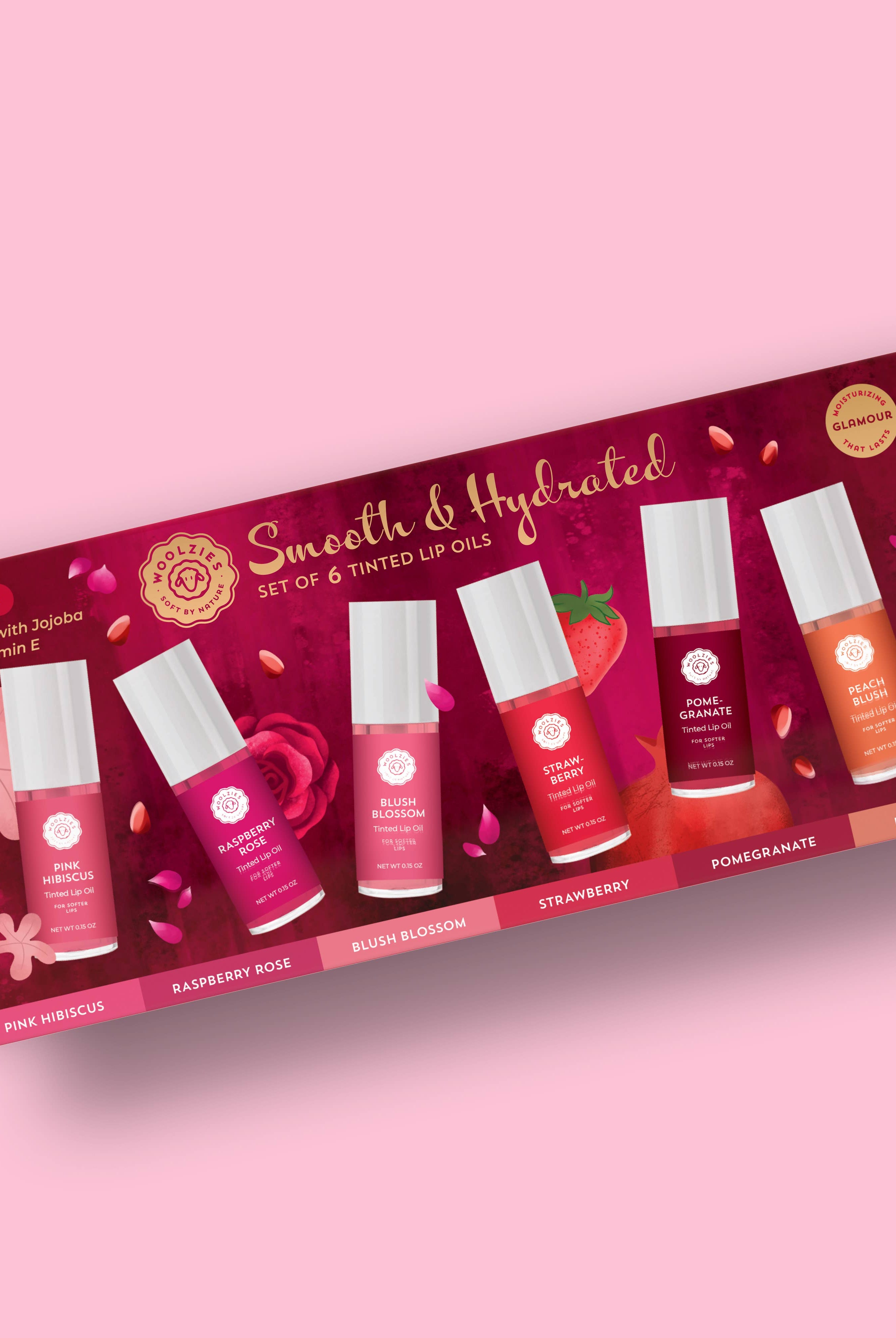 Smooth & Hydrated Lip Oil Collection – Set of 6-350 Holiday-Woolzies-The Lovely Closet, Women's Fashion Boutique in Alexandria, KY