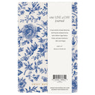 Blue Delft One Line A Day Fabric Journal-310 Gift-Sweet Water Decor-The Lovely Closet, Women's Fashion Boutique in Alexandria, KY