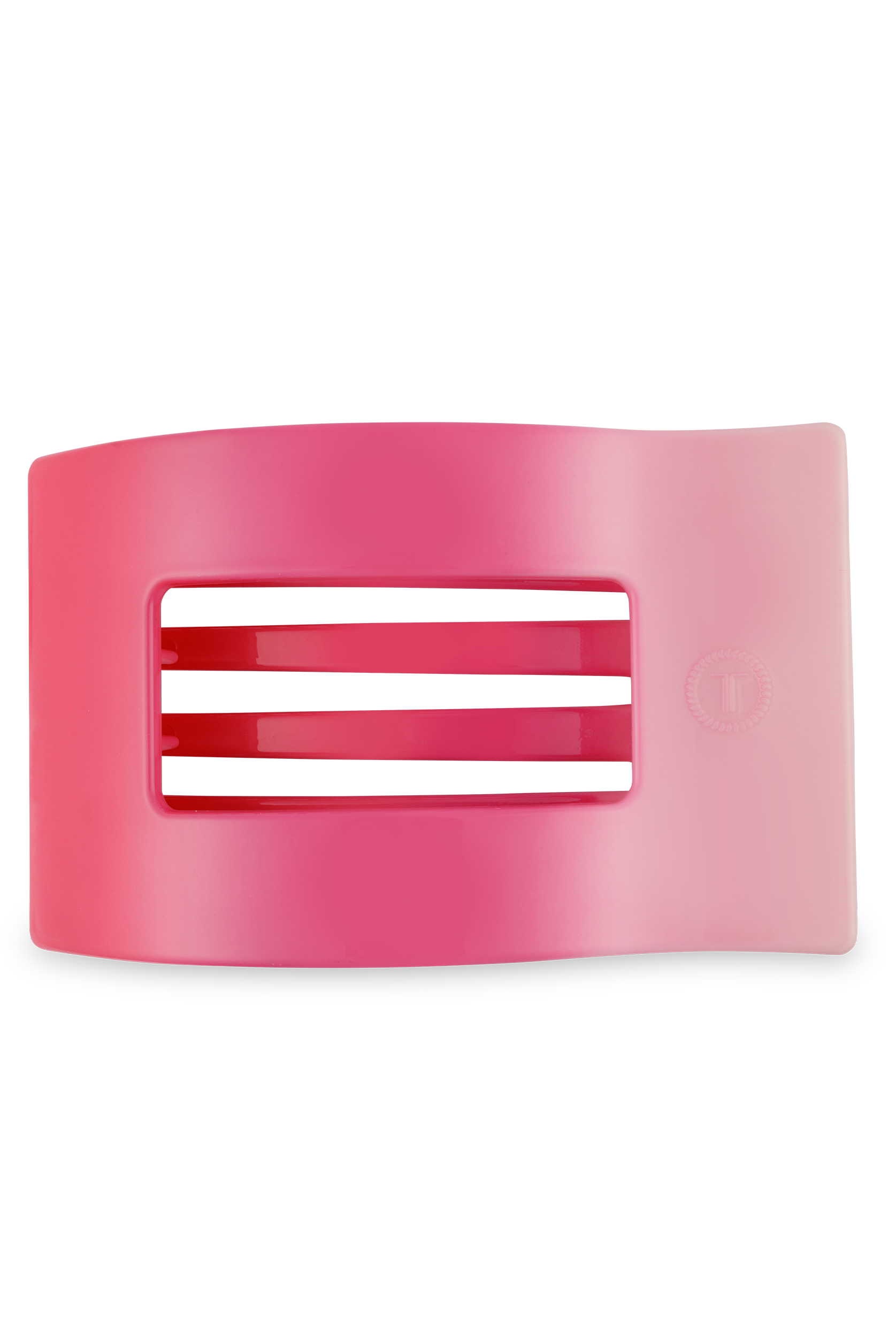 Flat Rectangle Hair Clip | Medium | Kiss & Tell-300 Headwear-TELETIES-The Lovely Closet, Women's Fashion Boutique in Alexandria, KY