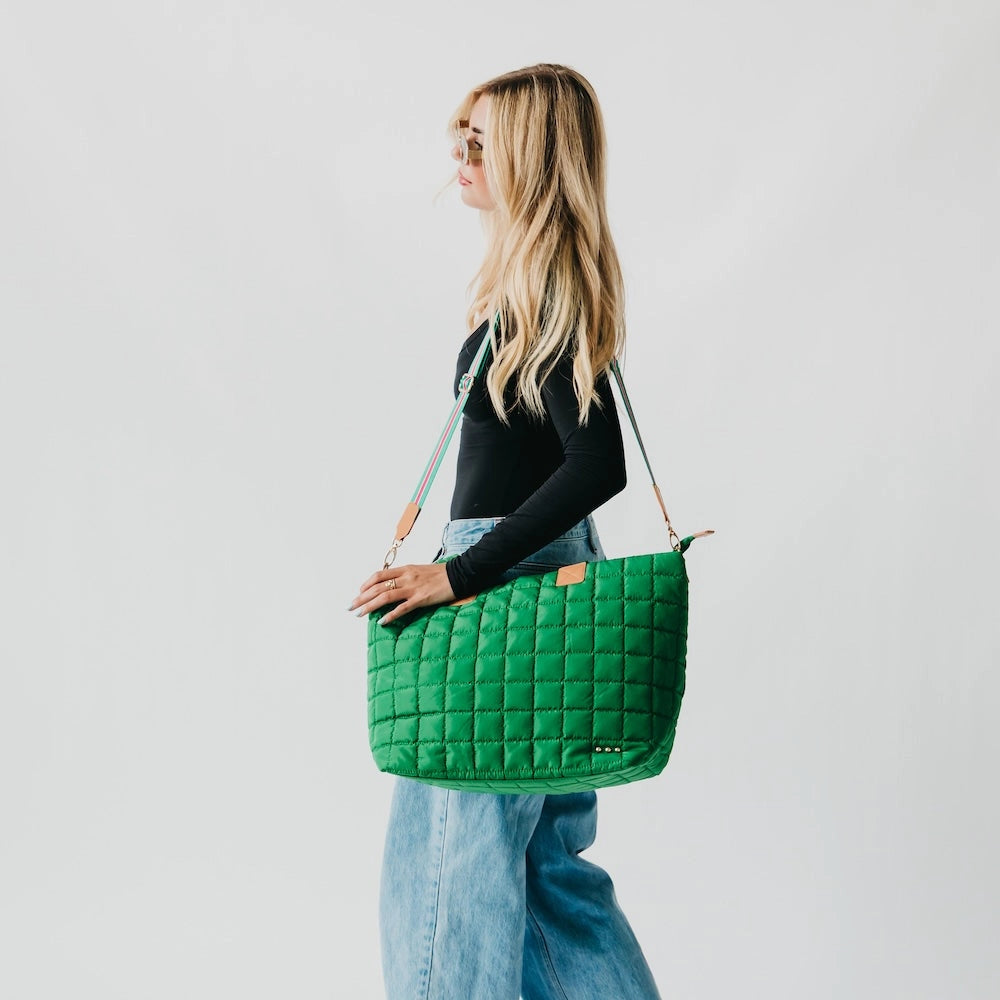 *Pre-Order* Day Dreamer Quilted Tote Bag-290 Bag/Handbags-Pretty Simple-The Lovely Closet, Women's Fashion Boutique in Alexandria, KY