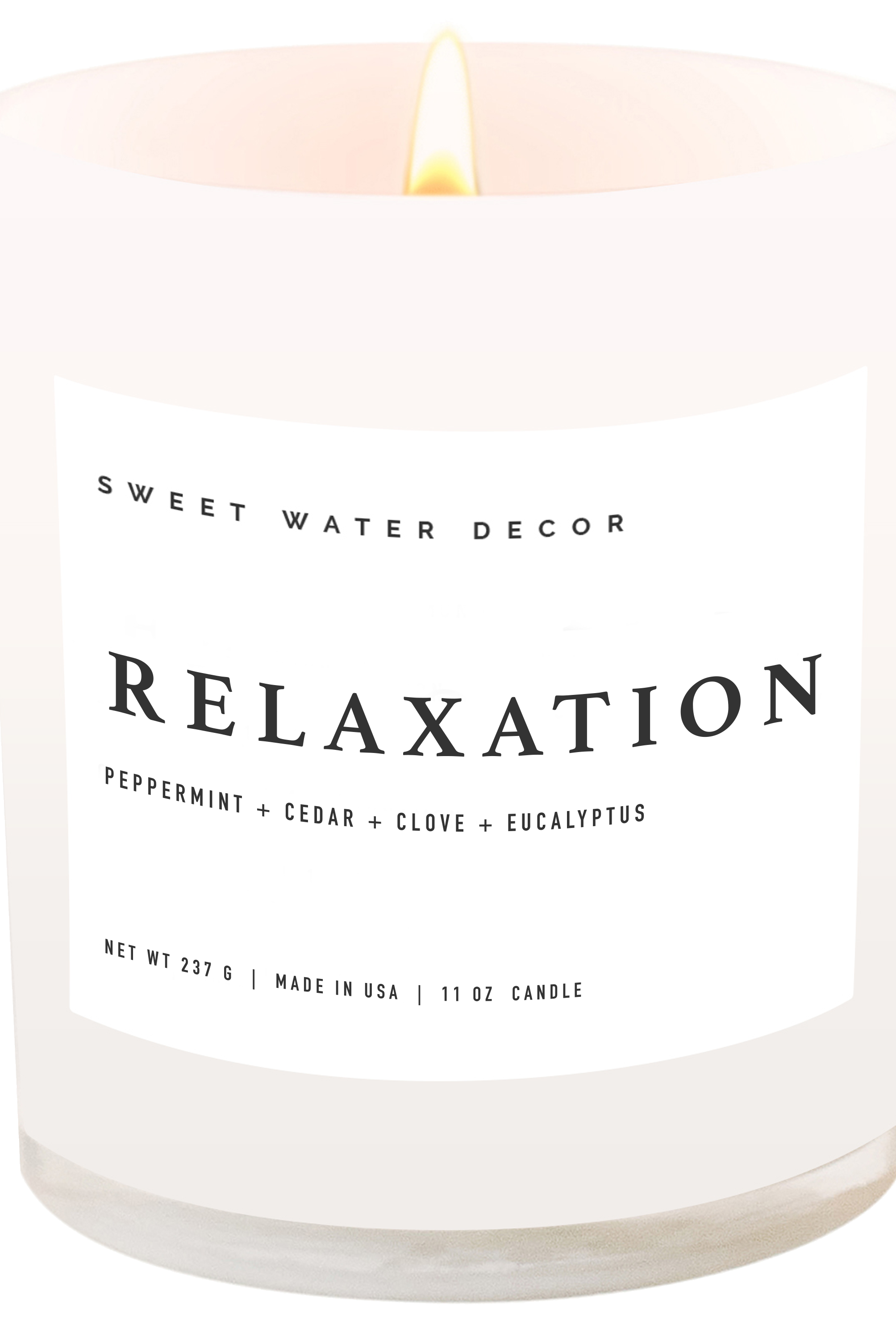 Relaxation 11 oz Soy Candle-310 Gift-Sweet Water Decor-The Lovely Closet, Women's Fashion Boutique in Alexandria, KY