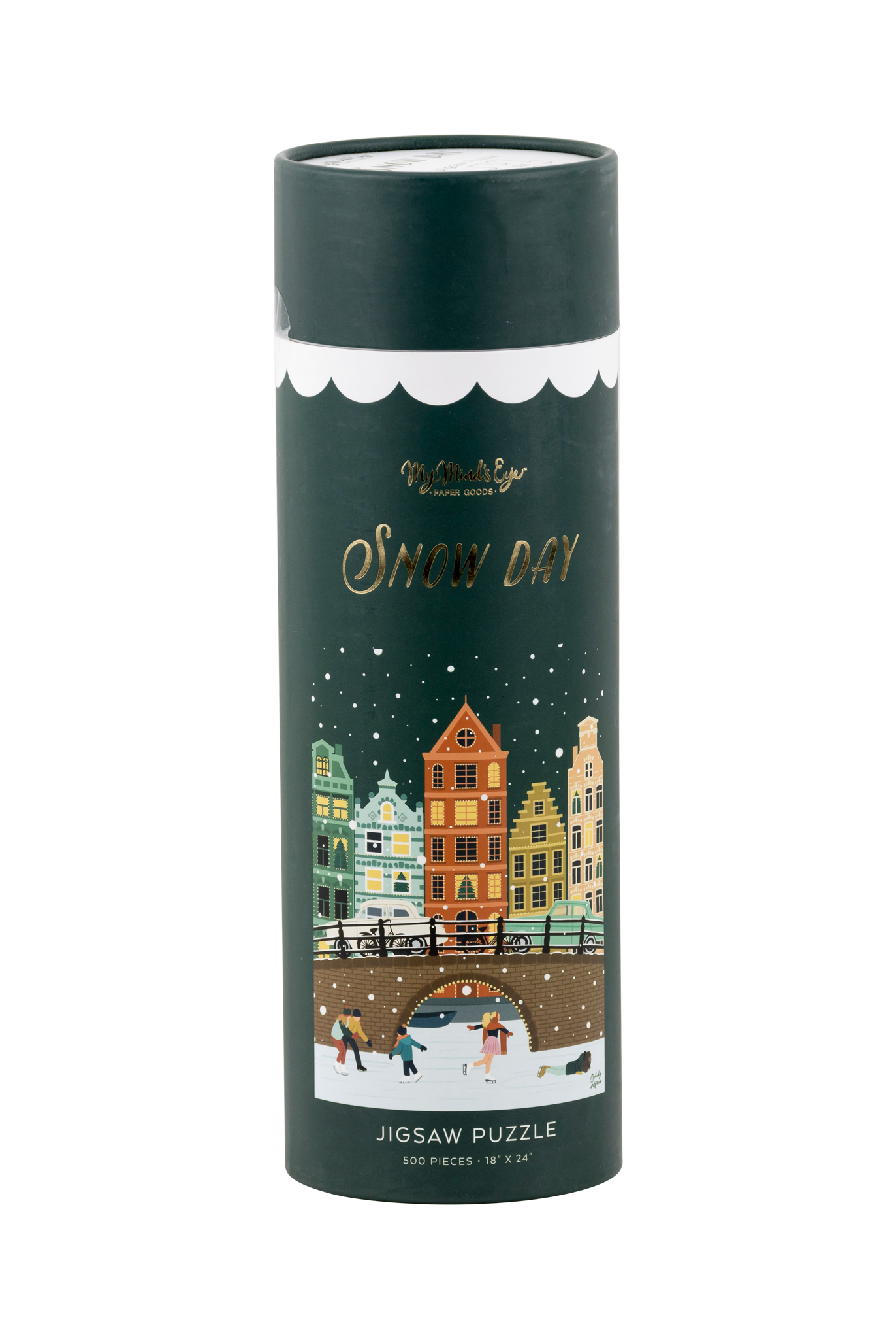 Snow Day Winter Puzzle-310 Gift-My Mind’s Eye-The Lovely Closet, Women's Fashion Boutique in Alexandria, KY