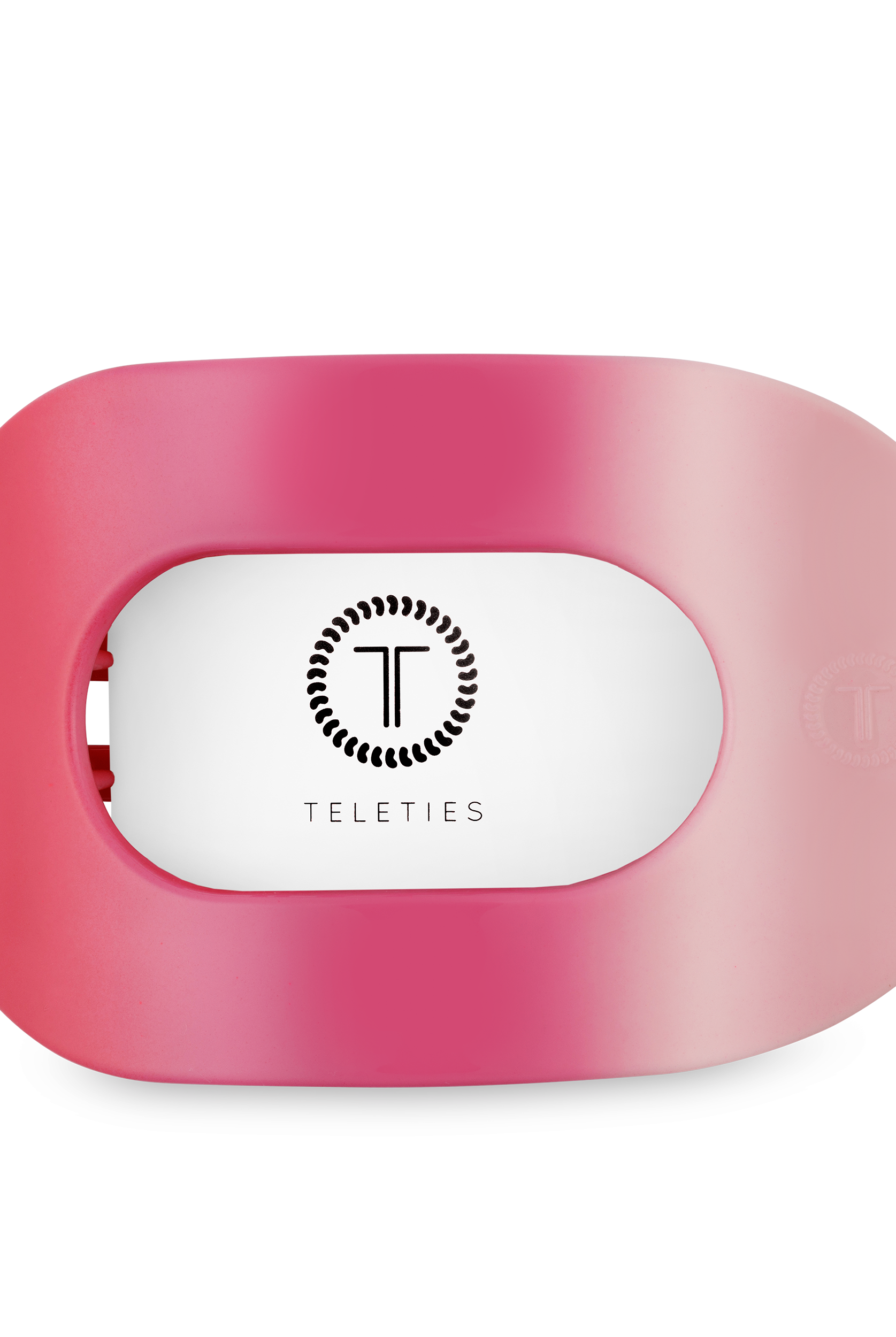 Flat Round Hair Clip | Large | Kiss & Tell-300 Headwear-TELETIES-The Lovely Closet, Women's Fashion Boutique in Alexandria, KY