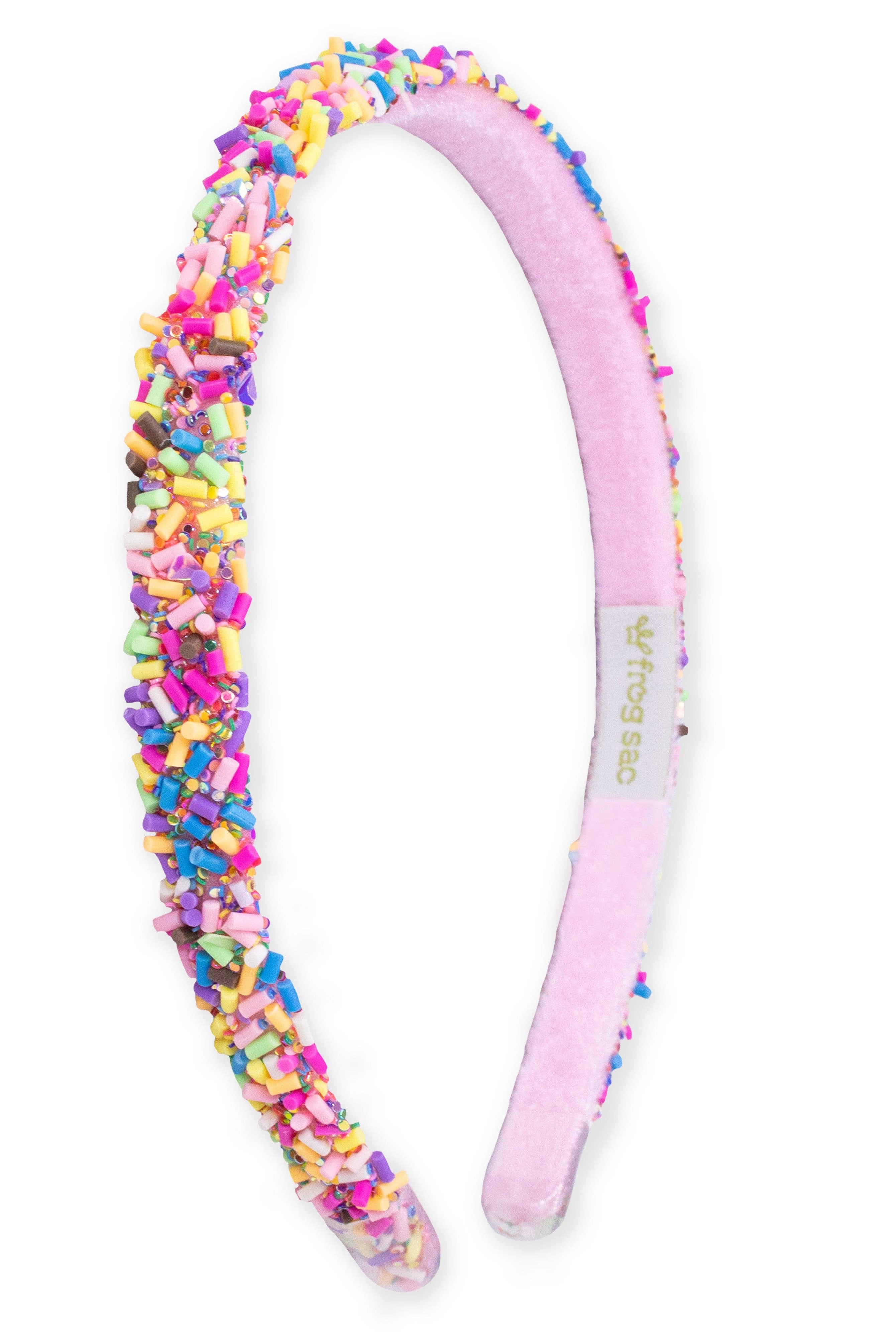 Thin Sprinkle Headband - Purple-310 Gift-Frog Sac-The Lovely Closet, Women's Fashion Boutique in Alexandria, KY