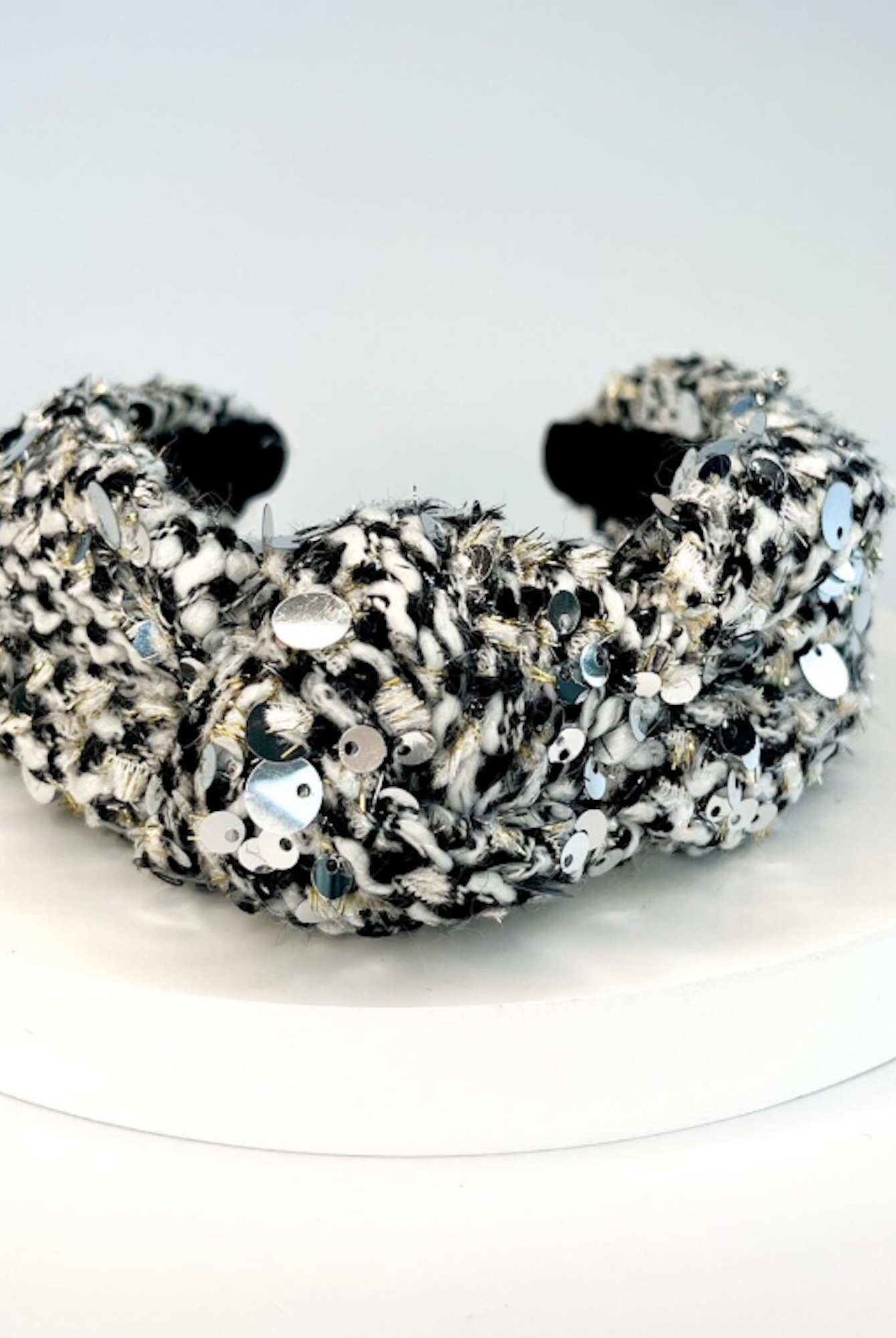 Winter Headband - Plaid Embellished-280 Accessories-Brittyland-The Lovely Closet, Women's Fashion Boutique in Alexandria, KY