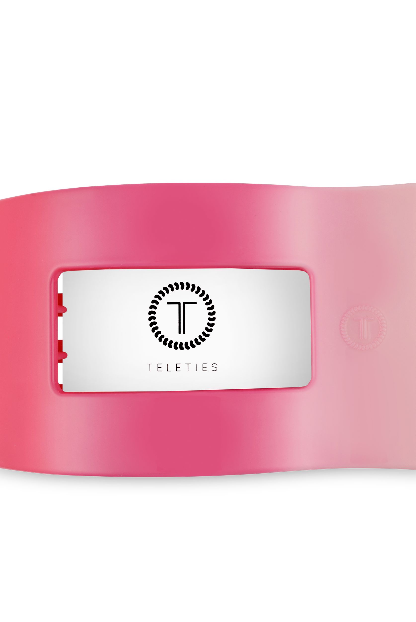 Flat Rectangle Hair Clip | Large | Kiss & Tell-300 Headwear-TELETIES-The Lovely Closet, Women's Fashion Boutique in Alexandria, KY