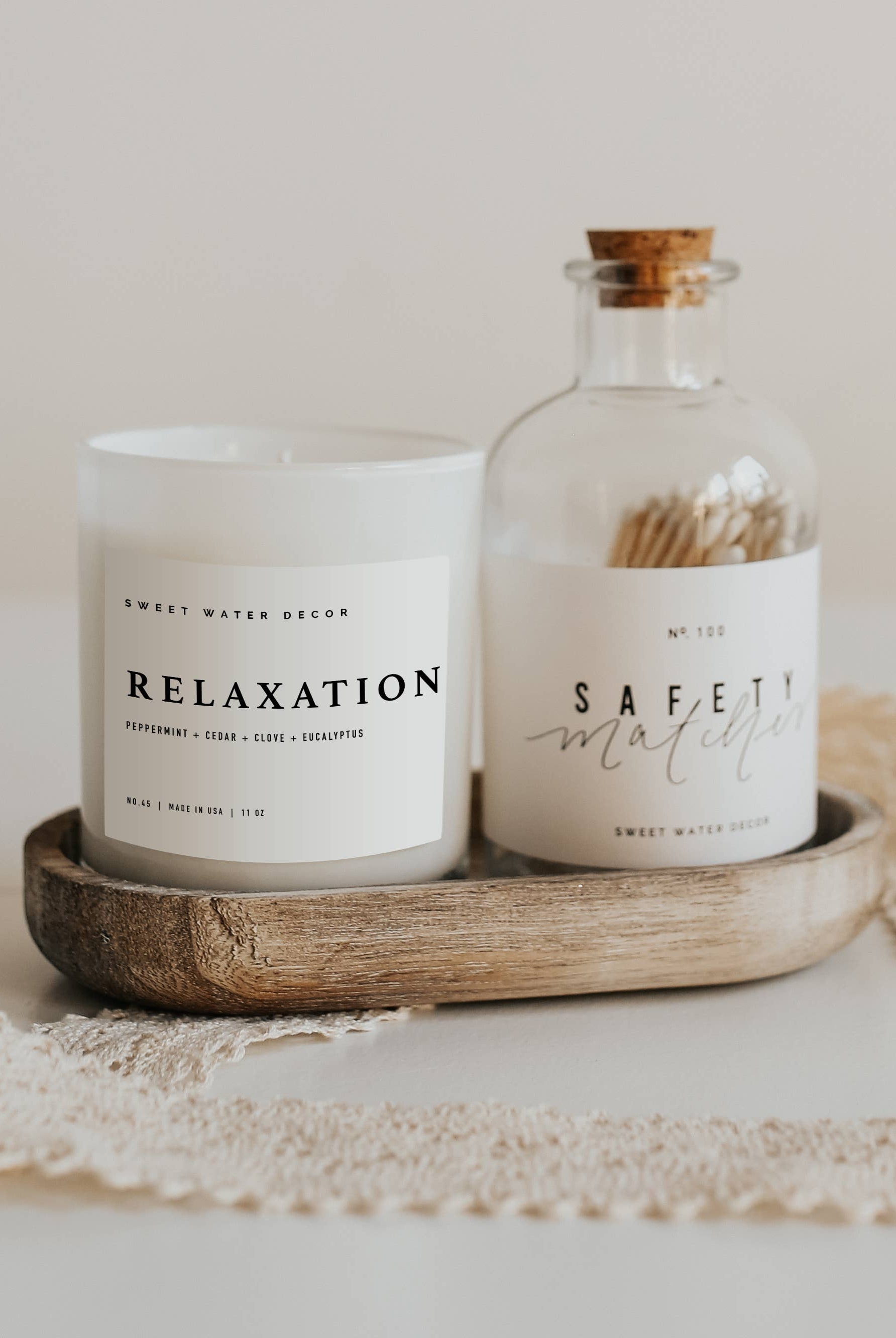 Relaxation 11 oz Soy Candle-310 Gift-Sweet Water Decor-The Lovely Closet, Women's Fashion Boutique in Alexandria, KY