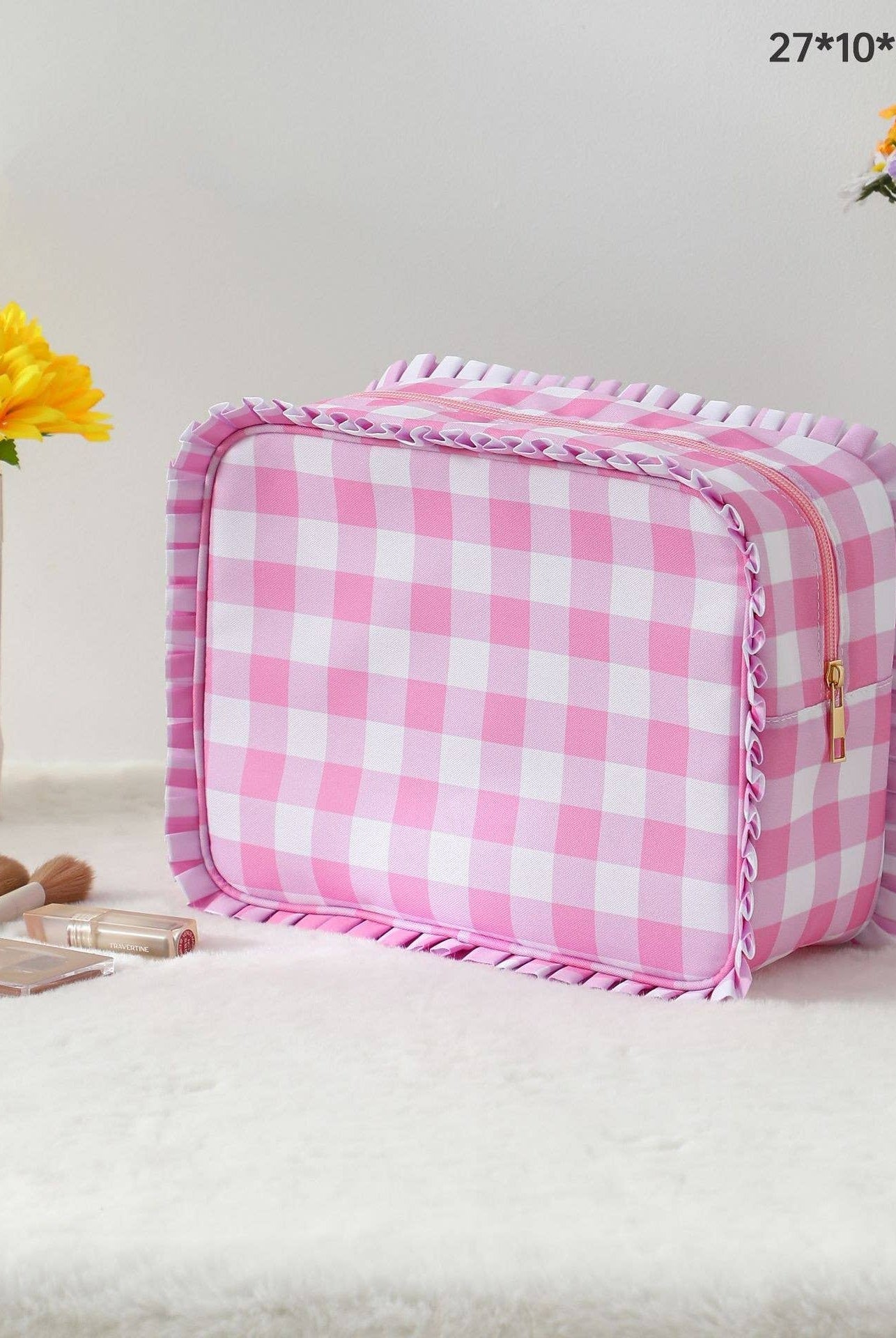 Cosmetic Travel Bag-280 Accessories-JOSSLYN by wall to wall-The Lovely Closet, Women's Fashion Boutique in Alexandria, KY