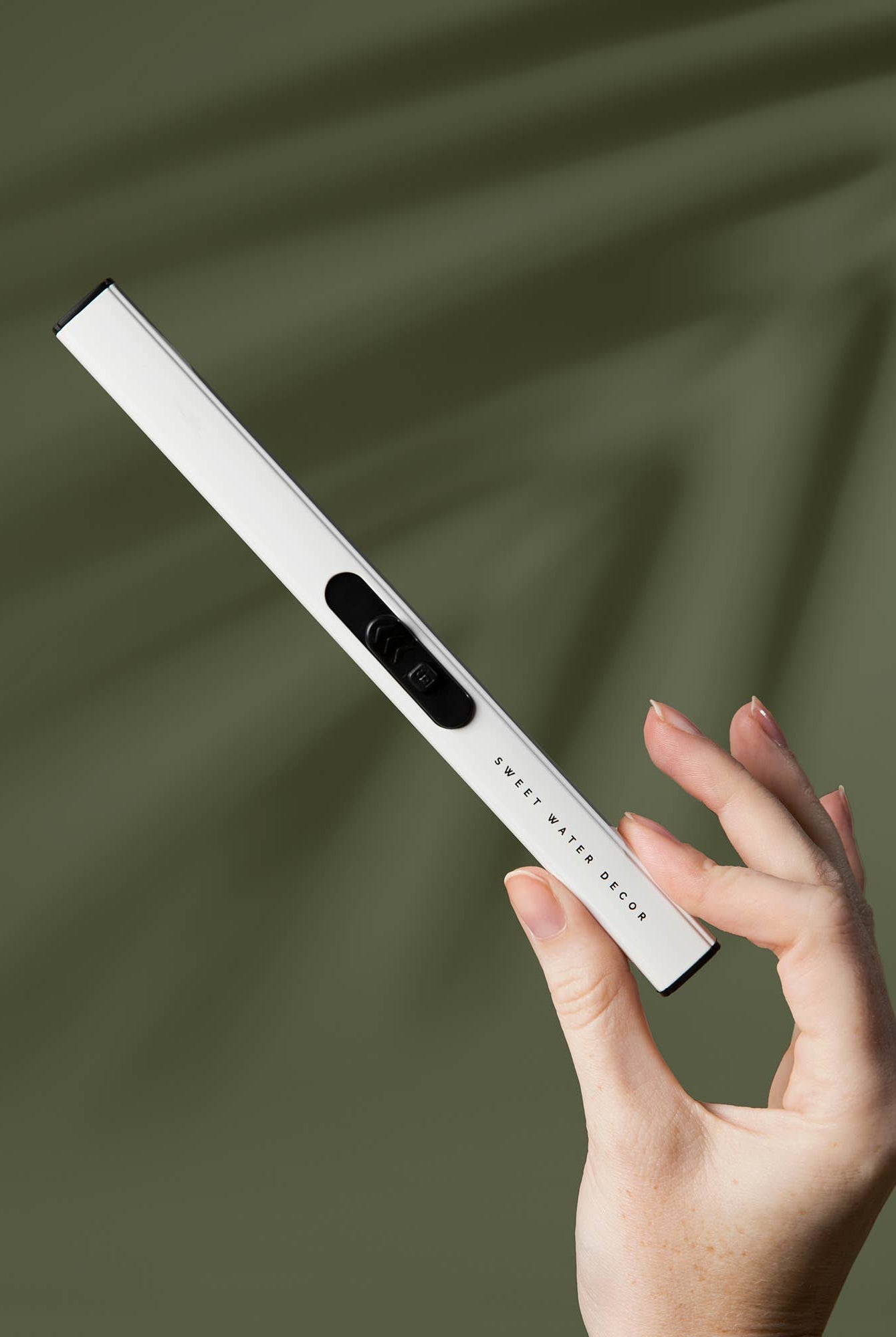 White Rechargeable Electric Lighter-310 Gift-Sweet Water Decor-The Lovely Closet, Women's Fashion Boutique in Alexandria, KY