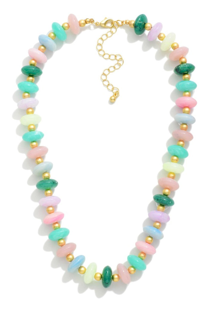 Pretty in Pastel Necklace-250 Jewelry-judson-The Lovely Closet, Women's Fashion Boutique in Alexandria, KY