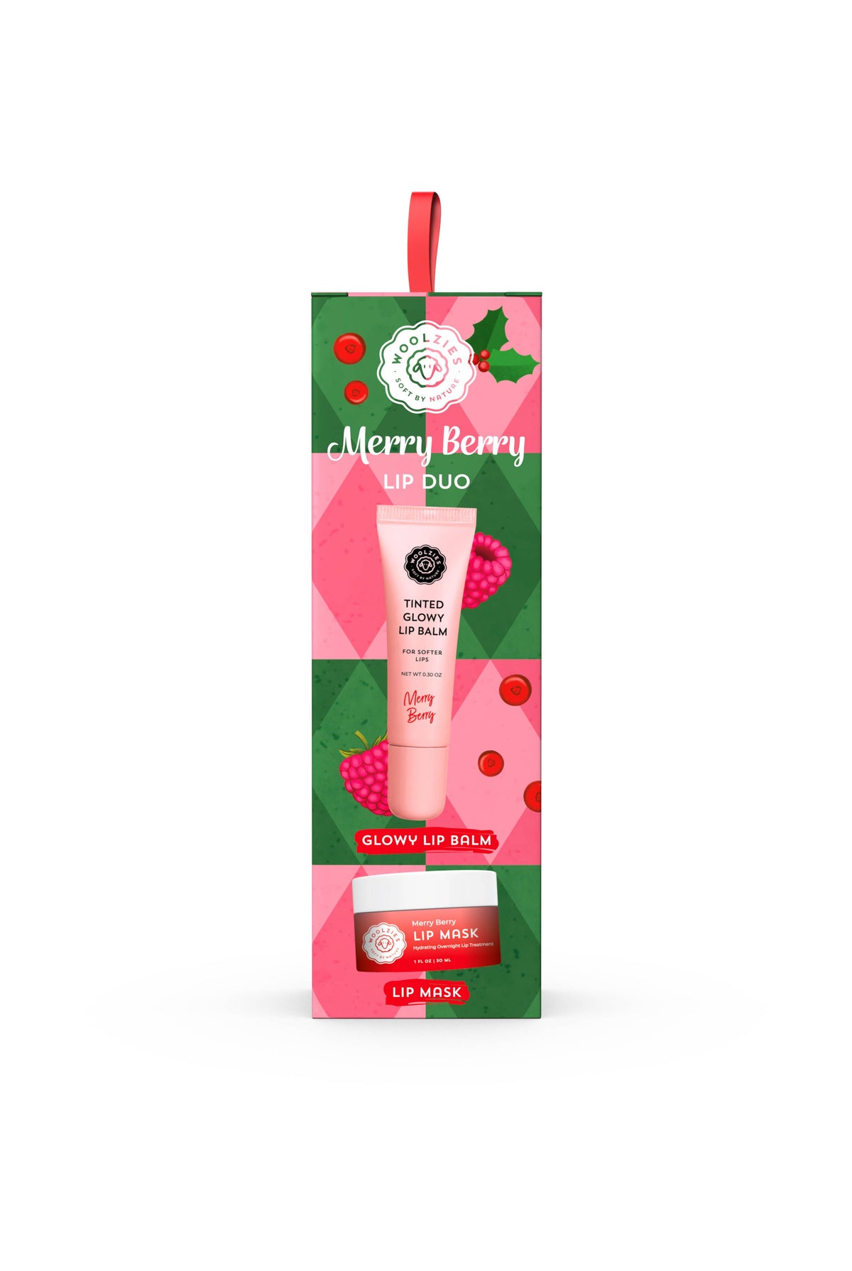 Merry Berry Lip Duo – Glowy Balm + Lip Mask-350 Holiday-Woolzies-The Lovely Closet, Women's Fashion Boutique in Alexandria, KY