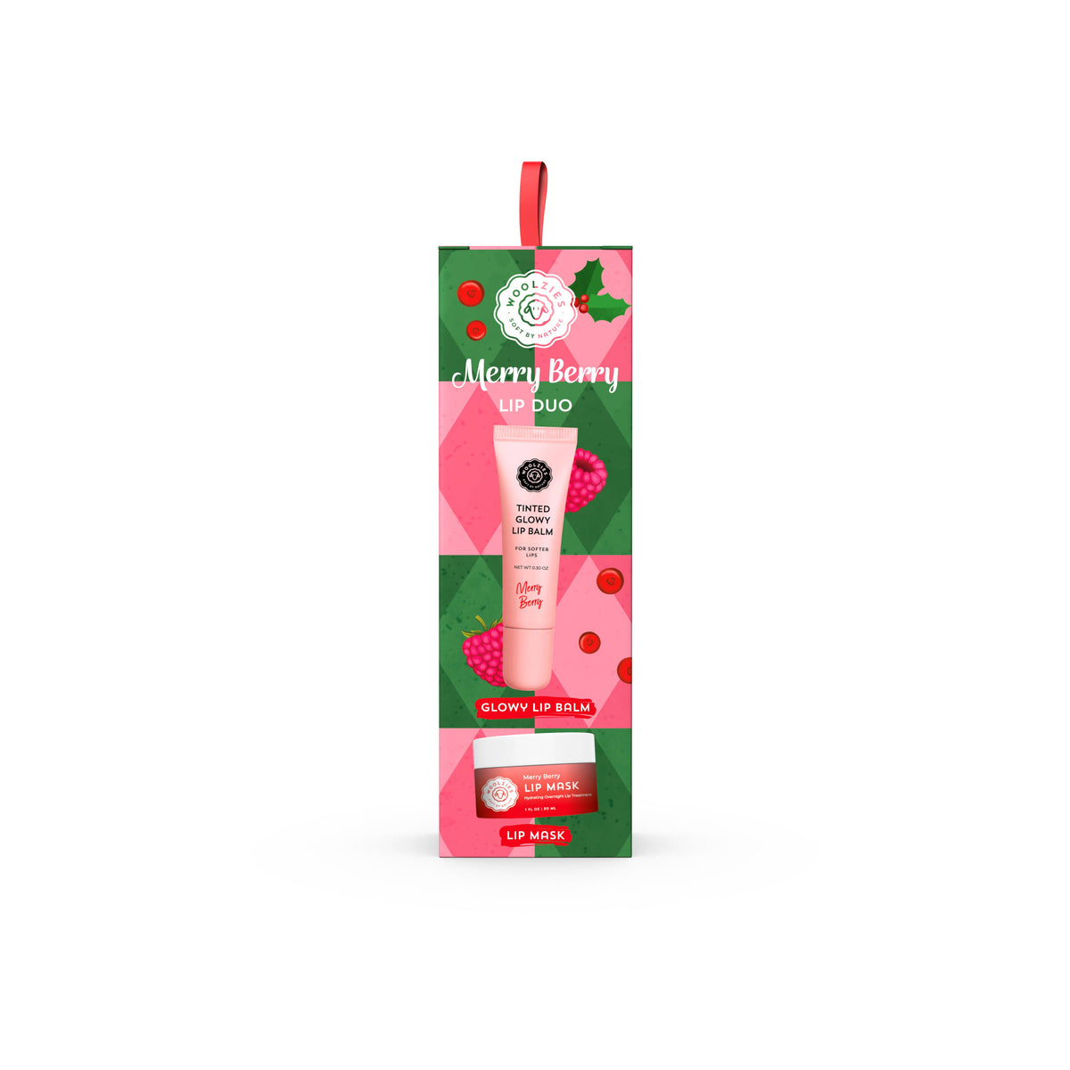 Merry Berry Lip Duo – Glowy Balm + Lip Mask-350 Holiday-Woolzies-The Lovely Closet, Women's Fashion Boutique in Alexandria, KY