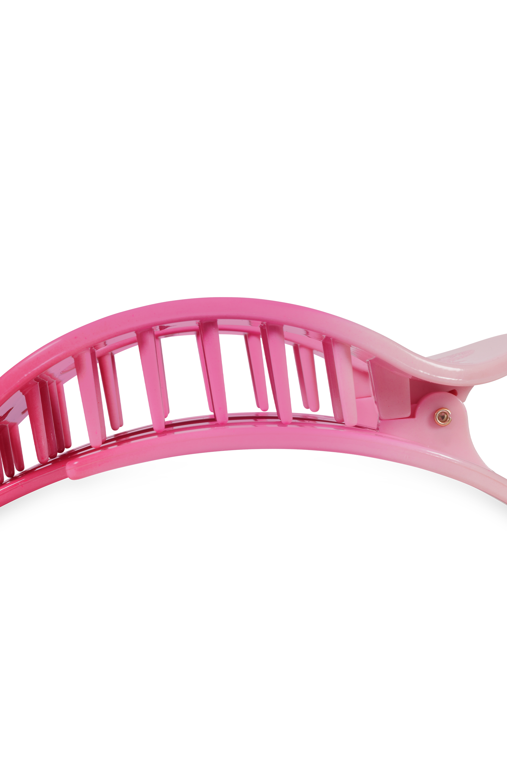 Flat Round Hair Clip | Large | Kiss & Tell-300 Headwear-TELETIES-The Lovely Closet, Women's Fashion Boutique in Alexandria, KY