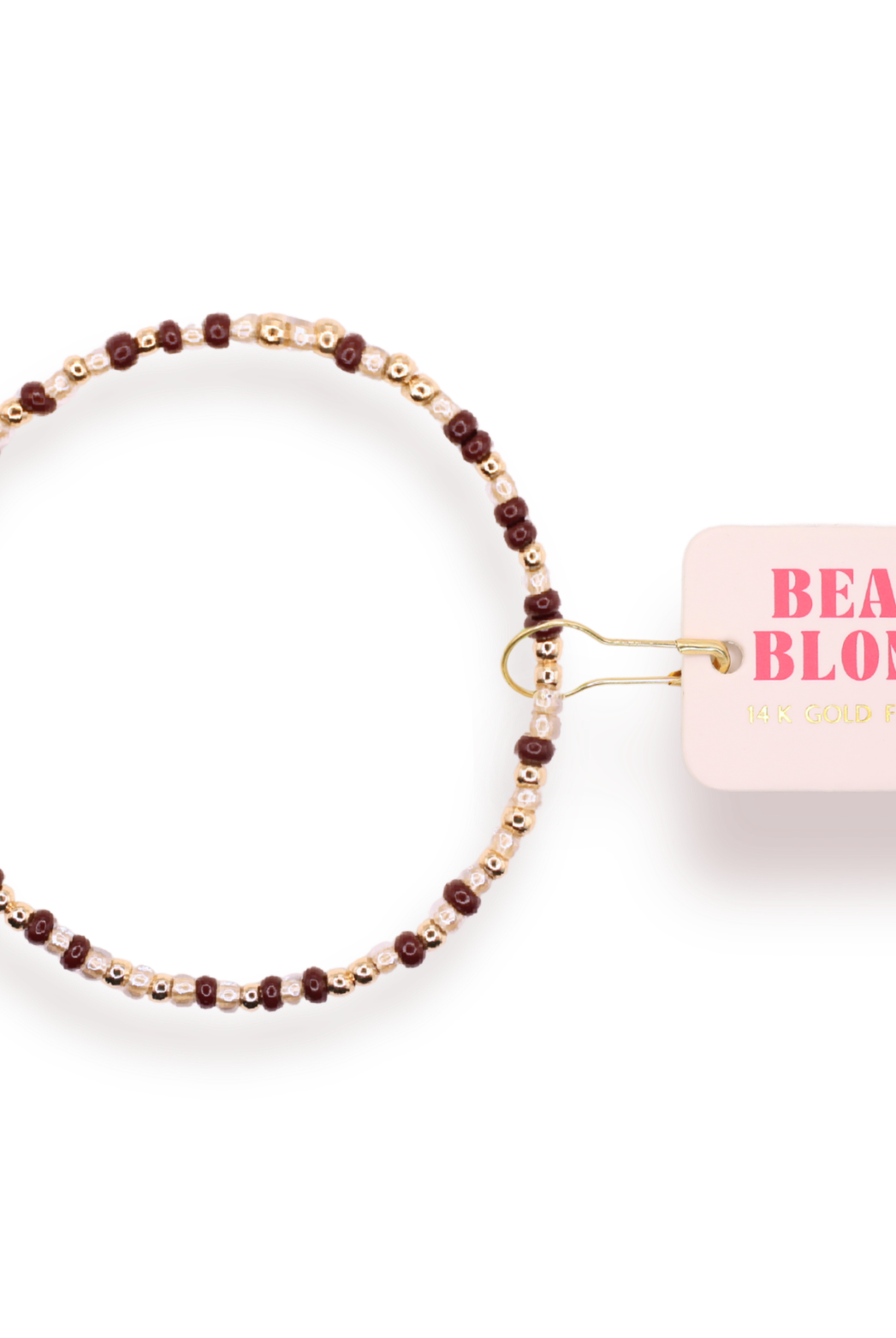 Cinnamon Spice Sprinkle Bracelet: Standard 6.75 inch-bracelet-Beaded Blondes-The Lovely Closet, Women's Fashion Boutique in Alexandria, KY
