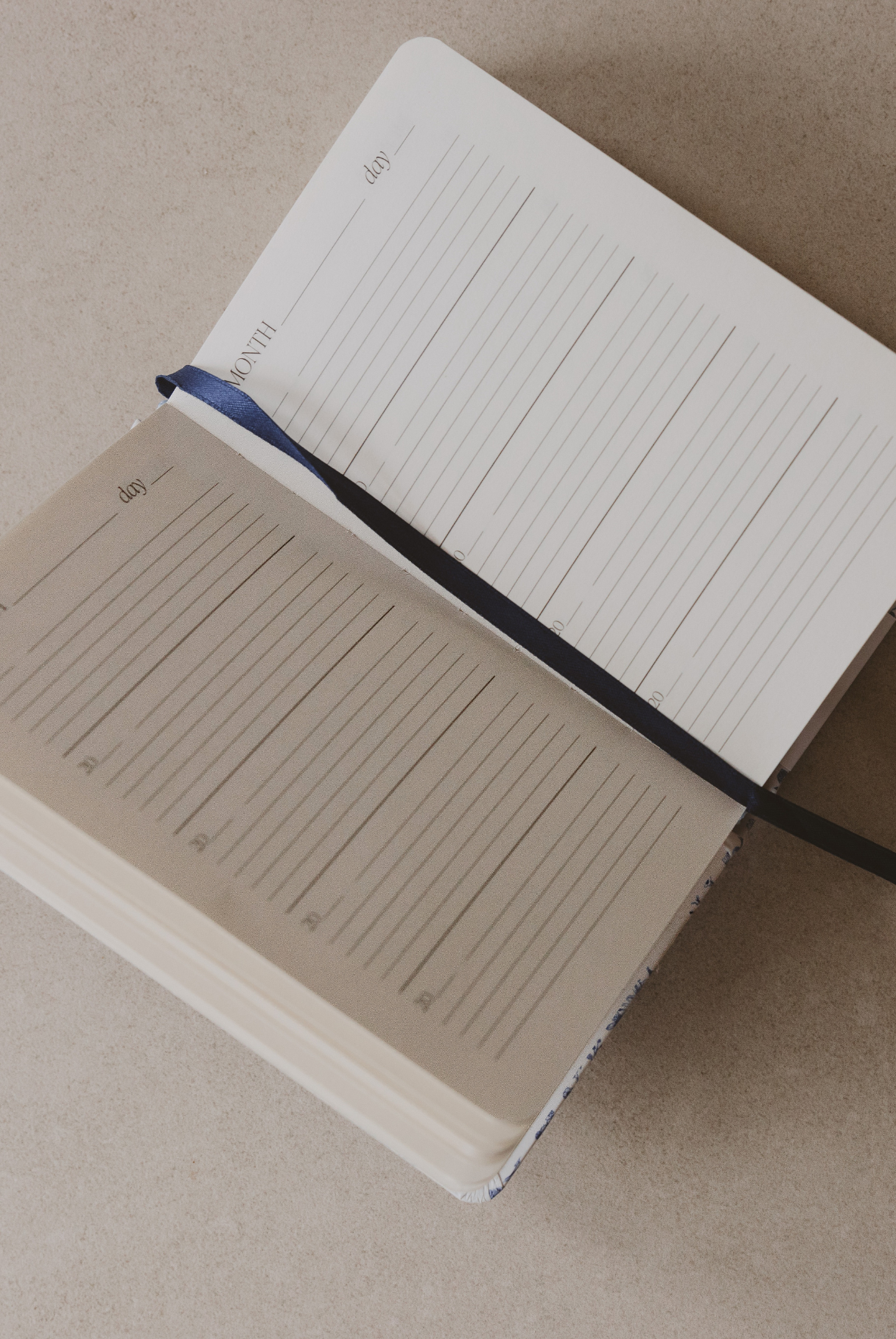 Blue Delft One Line A Day Fabric Journal-310 Gift-Sweet Water Decor-The Lovely Closet, Women's Fashion Boutique in Alexandria, KY