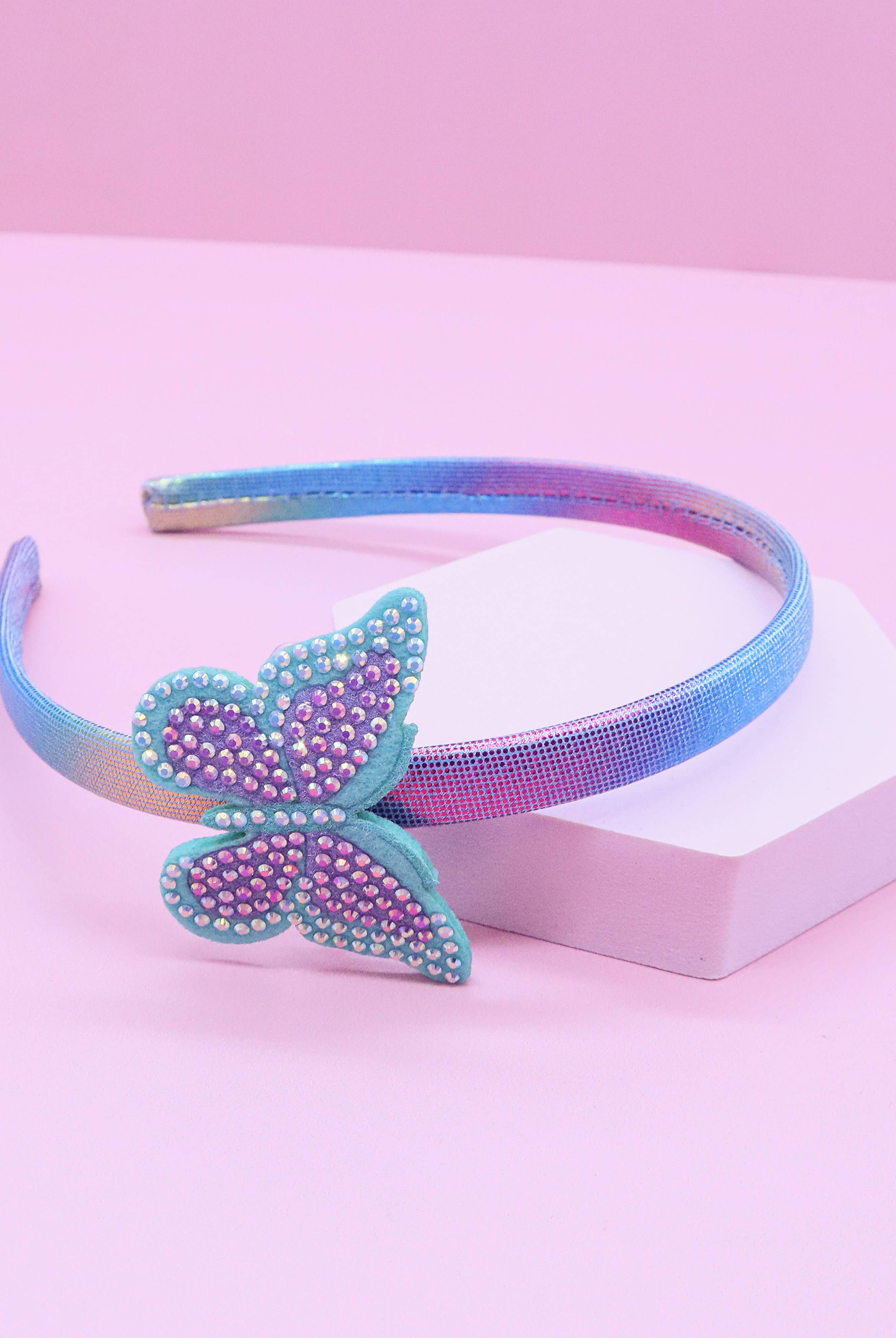 Interchangeable Charm Headband and Hair Clips: Rhinestone Star/Crown/Daisy-310 Gift-Frog Sac-The Lovely Closet, Women's Fashion Boutique in Alexandria, KY