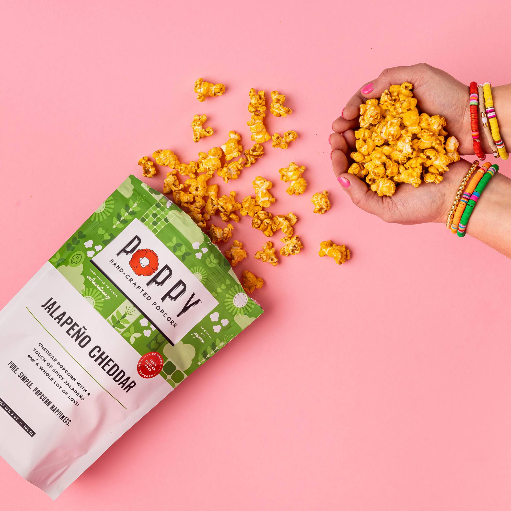 Jalapeño Cheddar Popcorn-330 Food-Poppy Hand-Crafted Popcorn-The Lovely Closet, Women's Fashion Boutique in Alexandria, KY
