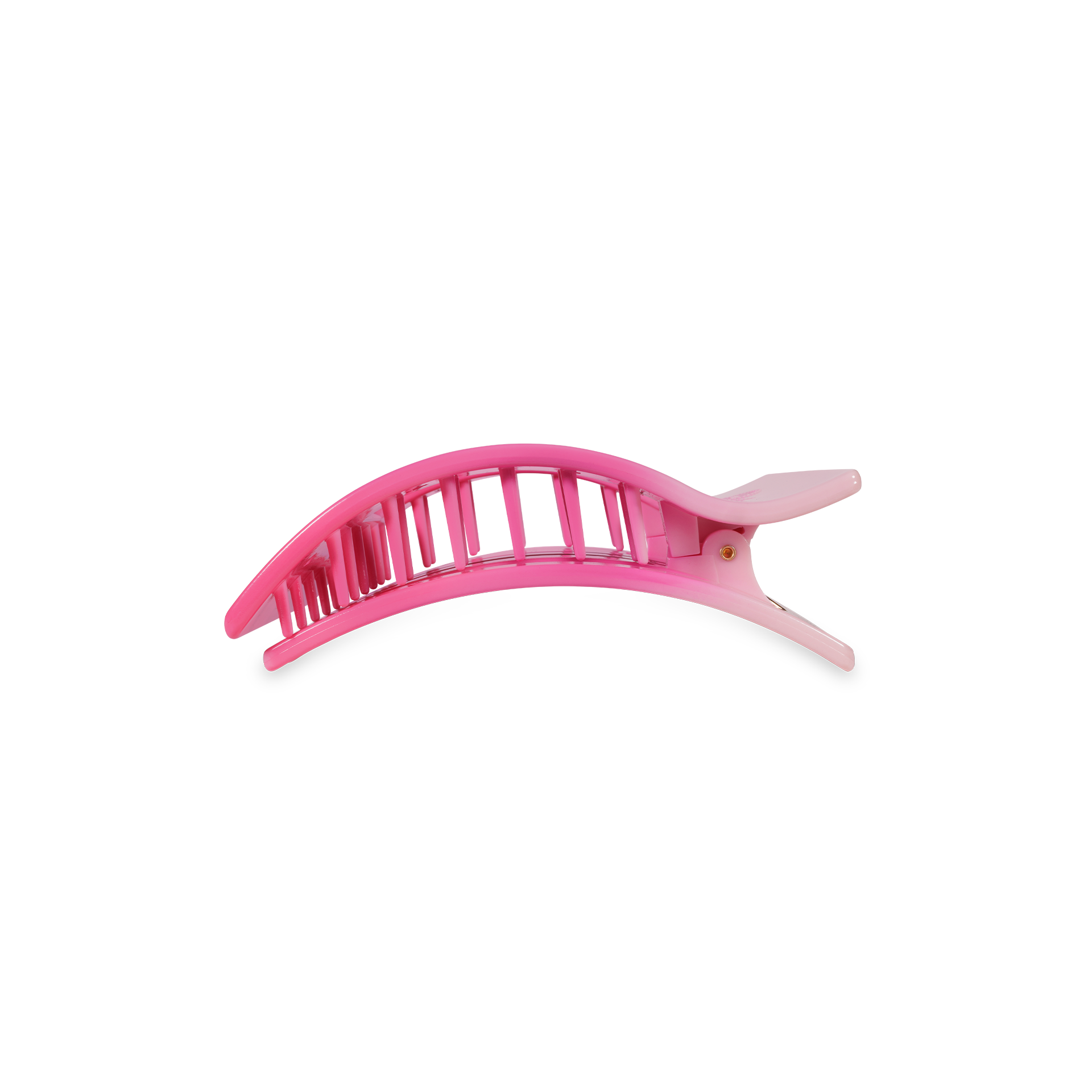 Flat Rectangle Hair Clip | Small | Kiss & Tell-300 Headwear-TELETIES-The Lovely Closet, Women's Fashion Boutique in Alexandria, KY