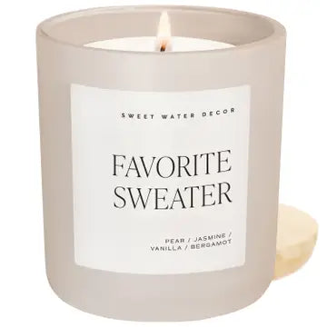 Sweet Water Decor 15oz Soy Candle - Fall-310 Gift-Sweet Water Decor-The Lovely Closet, Women's Fashion Boutique in Alexandria, KY