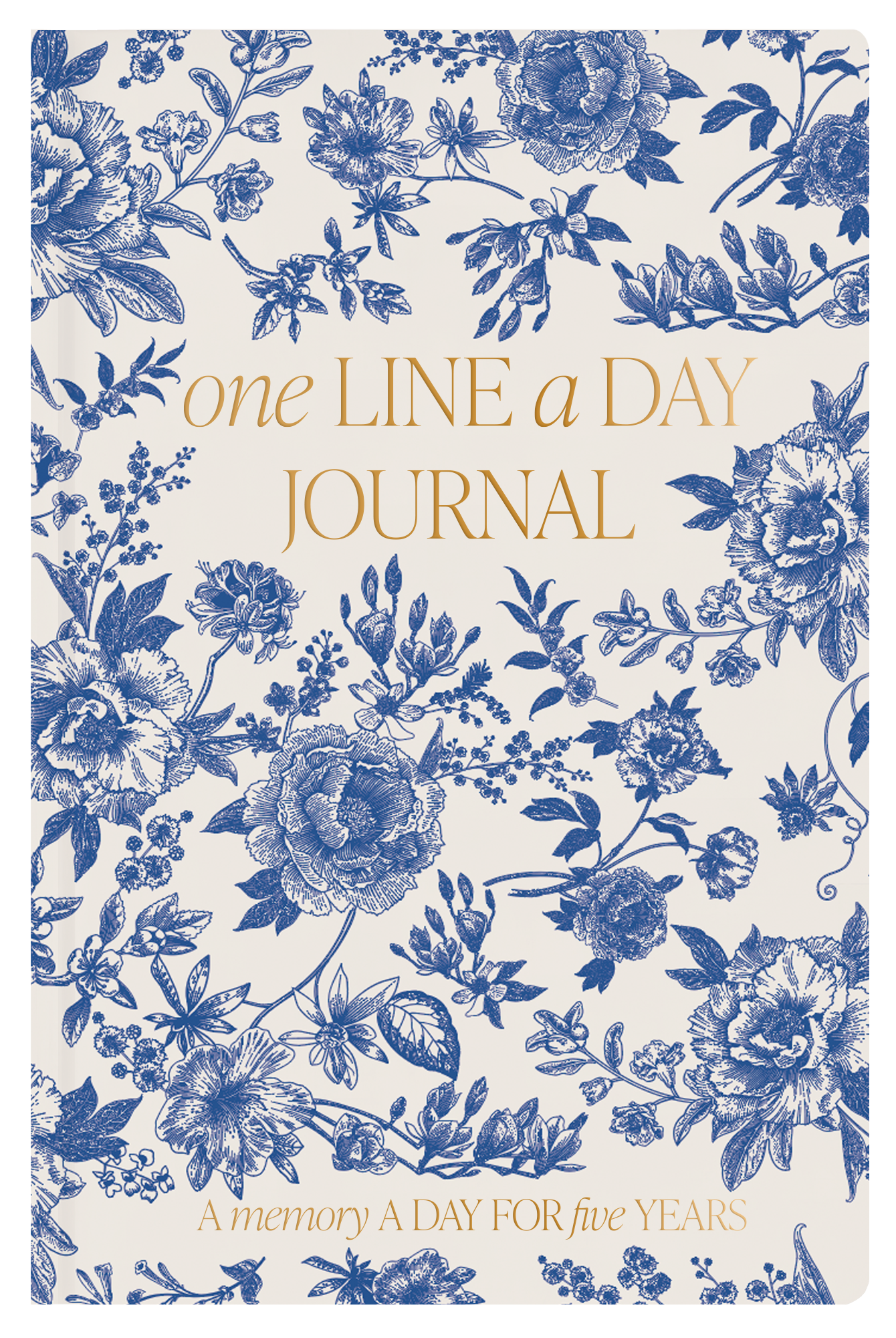 Blue Delft One Line A Day Fabric Journal-310 Gift-Sweet Water Decor-The Lovely Closet, Women's Fashion Boutique in Alexandria, KY