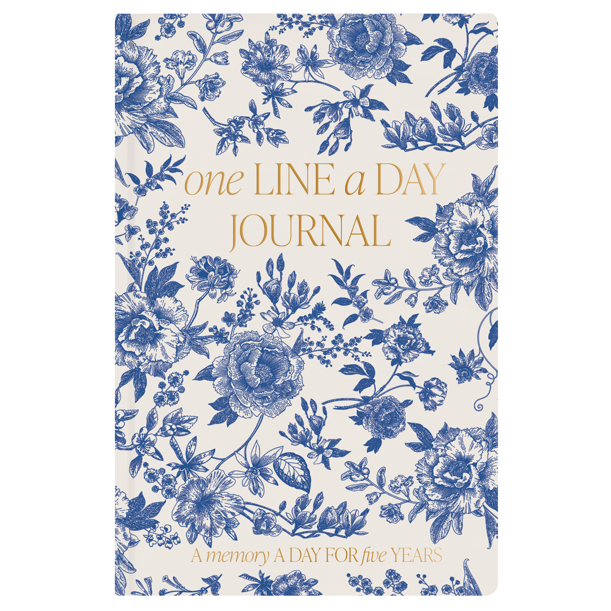 Blue Delft One Line A Day Fabric Journal-310 Gift-Sweet Water Decor-The Lovely Closet, Women's Fashion Boutique in Alexandria, KY