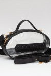 Game Day Clear Football Bag-280 Accessories-judson-The Lovely Closet, Women's Fashion Boutique in Alexandria, KY