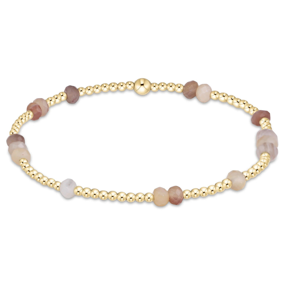 Enewton Hope Unwritten Gemstone 4mm Bracelet - Botswana Agate-260 eNewton-eNewton-The Lovely Closet, Women's Fashion Boutique in Alexandria, KY
