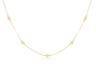 Simplicity 4mm Gold Necklace-260 eNewton-eNewton-The Lovely Closet, Women's Fashion Boutique in Alexandria, KY