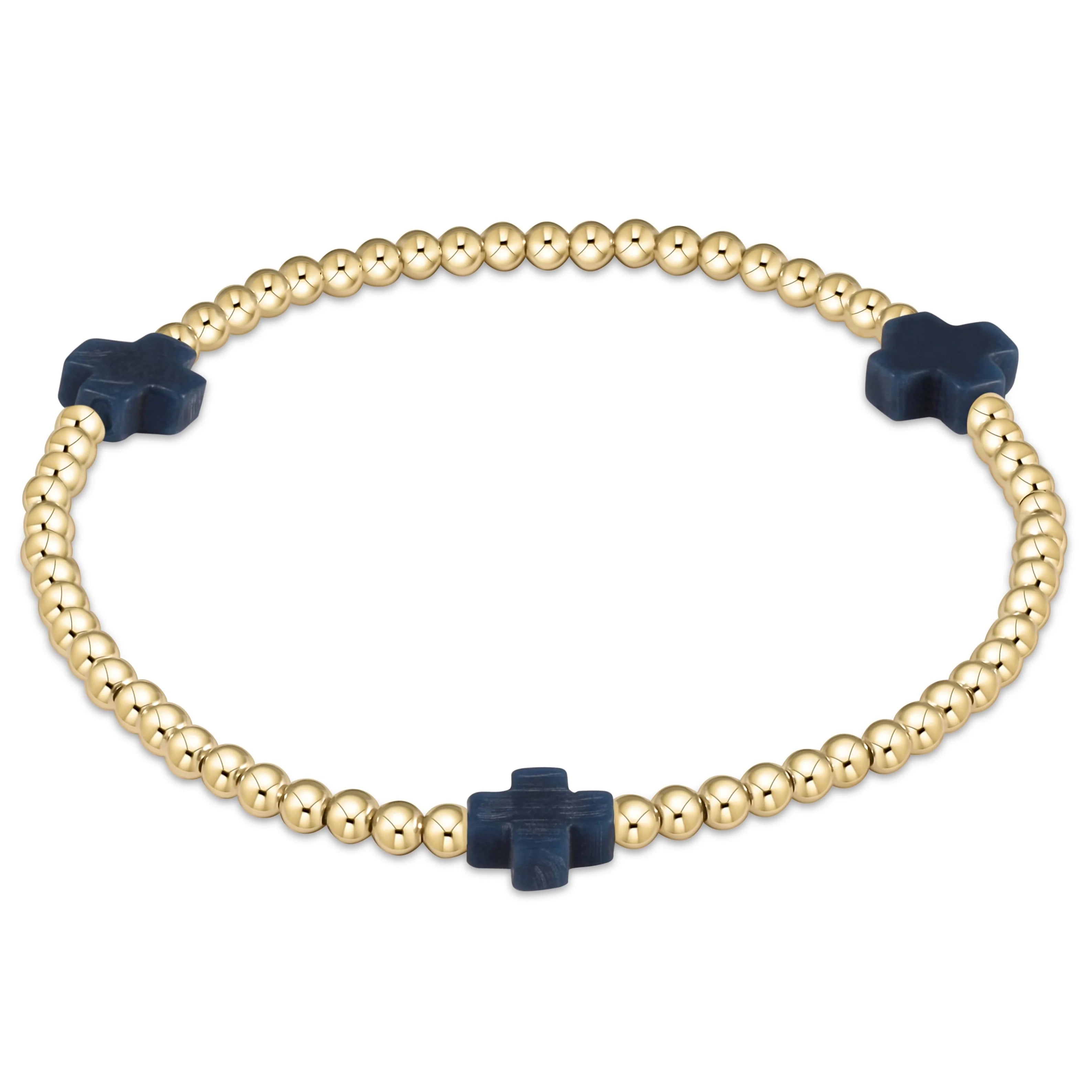 EXTENDS Signature Cross 3mm Bracelet-260 eNewton-eNewton-The Lovely Closet, Women's Fashion Boutique in Alexandria, KY