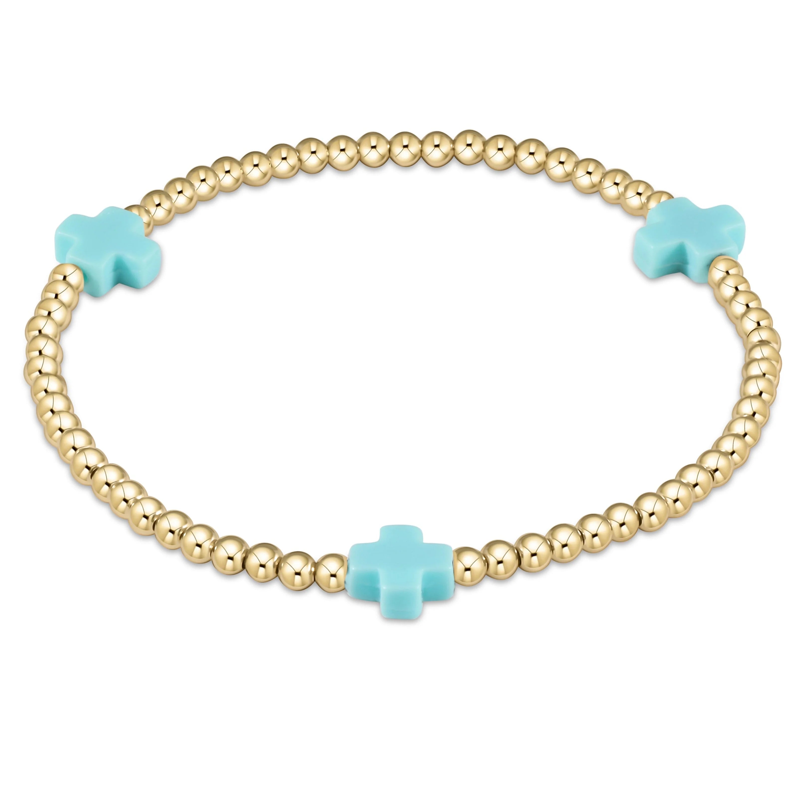 EXTENDS Signature Cross 3mm Bracelet-260 eNewton-eNewton-The Lovely Closet, Women's Fashion Boutique in Alexandria, KY