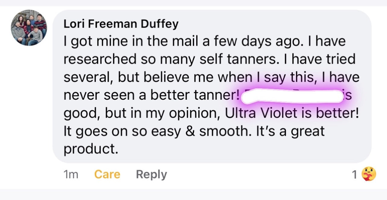 TMLL Ultra Violet Self Tanner + Mitt-250 - TMLL Beauty Co - Tan-TMLL Beauty Co-The Lovely Closet, Women's Fashion Boutique in Alexandria, KY