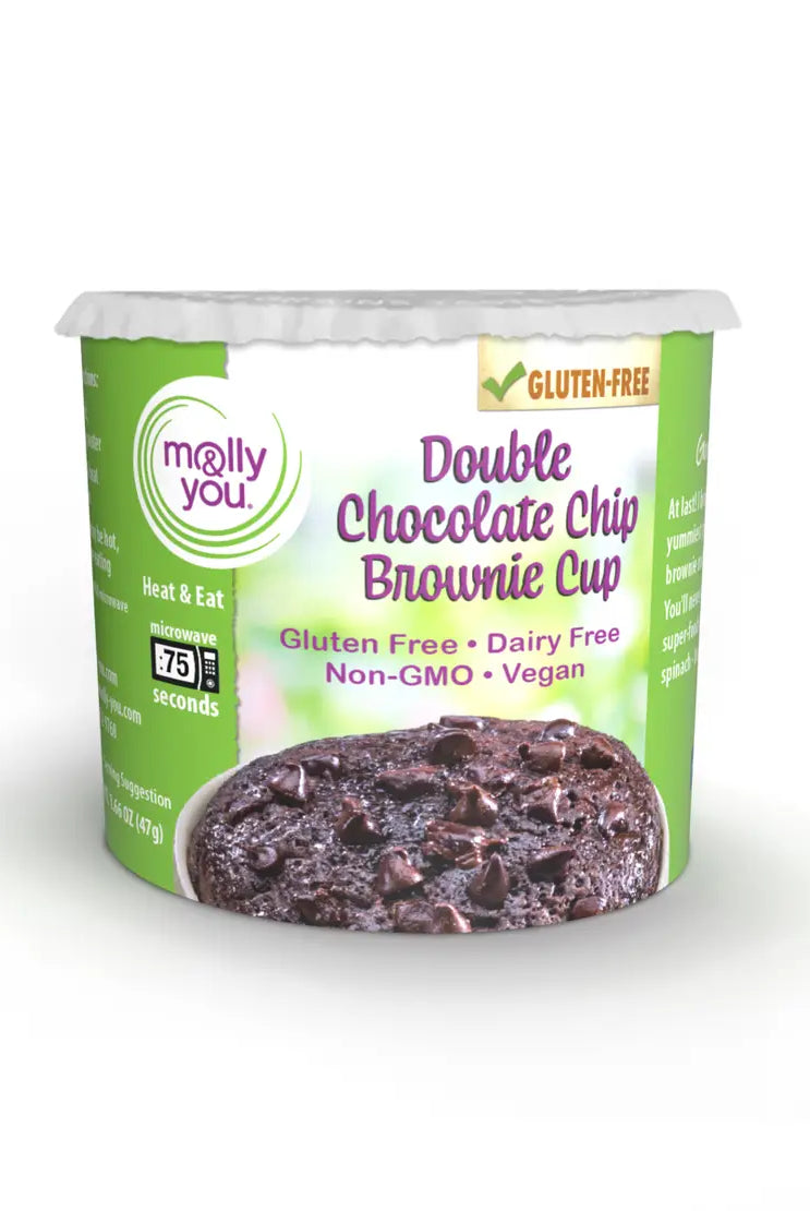 Gluten Free Double Chocolate Chip Brownie Cup-Food Items-Molly and You Takeover-The Lovely Closet, Women's Fashion Boutique in Alexandria, KY