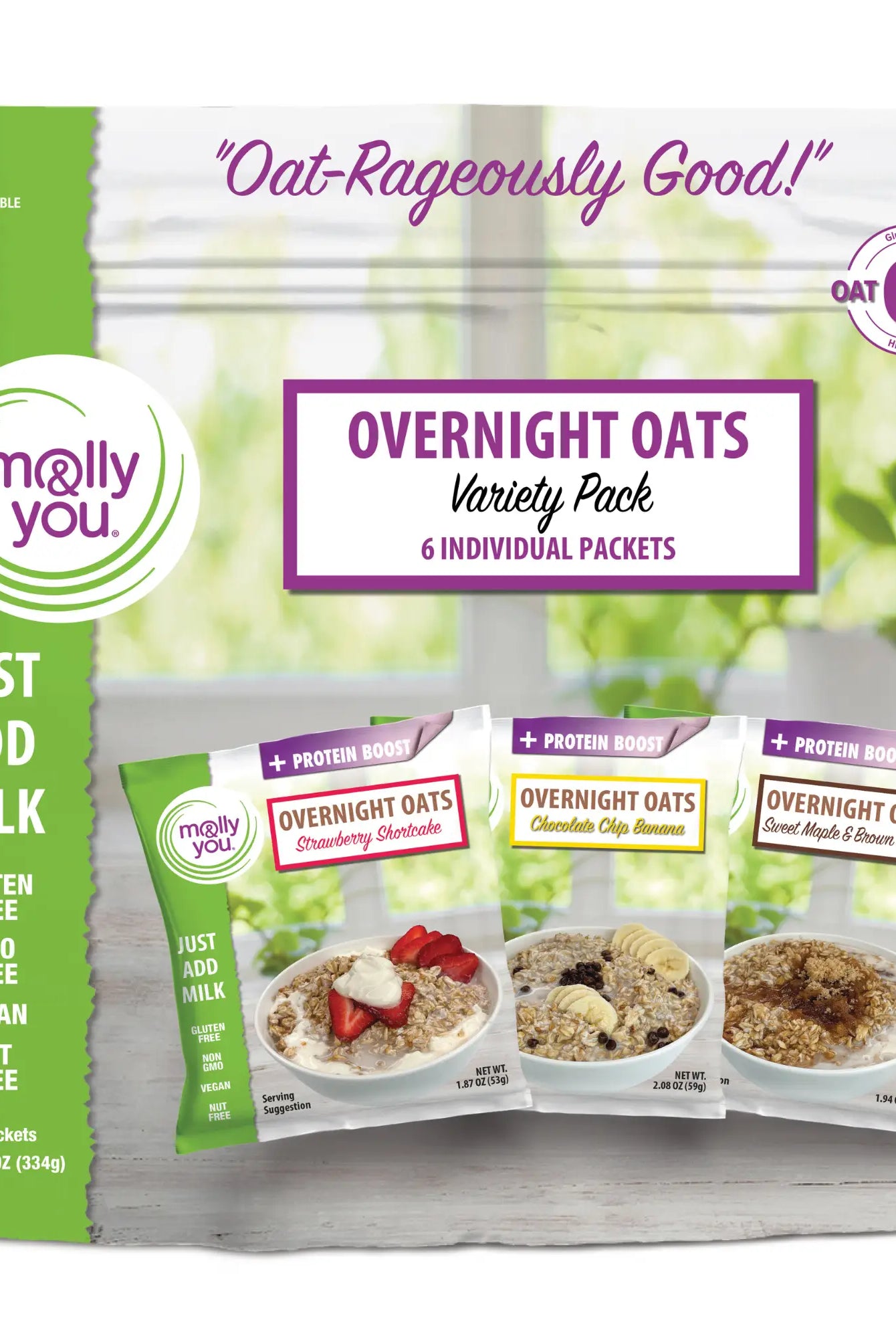 Variety Pack Overnight Oats-Food Items-Molly and You Takeover-The Lovely Closet, Women's Fashion Boutique in Alexandria, KY