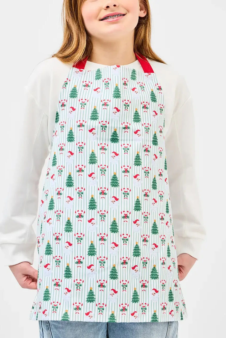 Apron Kids - Peppermint Pine-350 Holiday-Mary Square-The Lovely Closet, Women's Fashion Boutique in Alexandria, KY