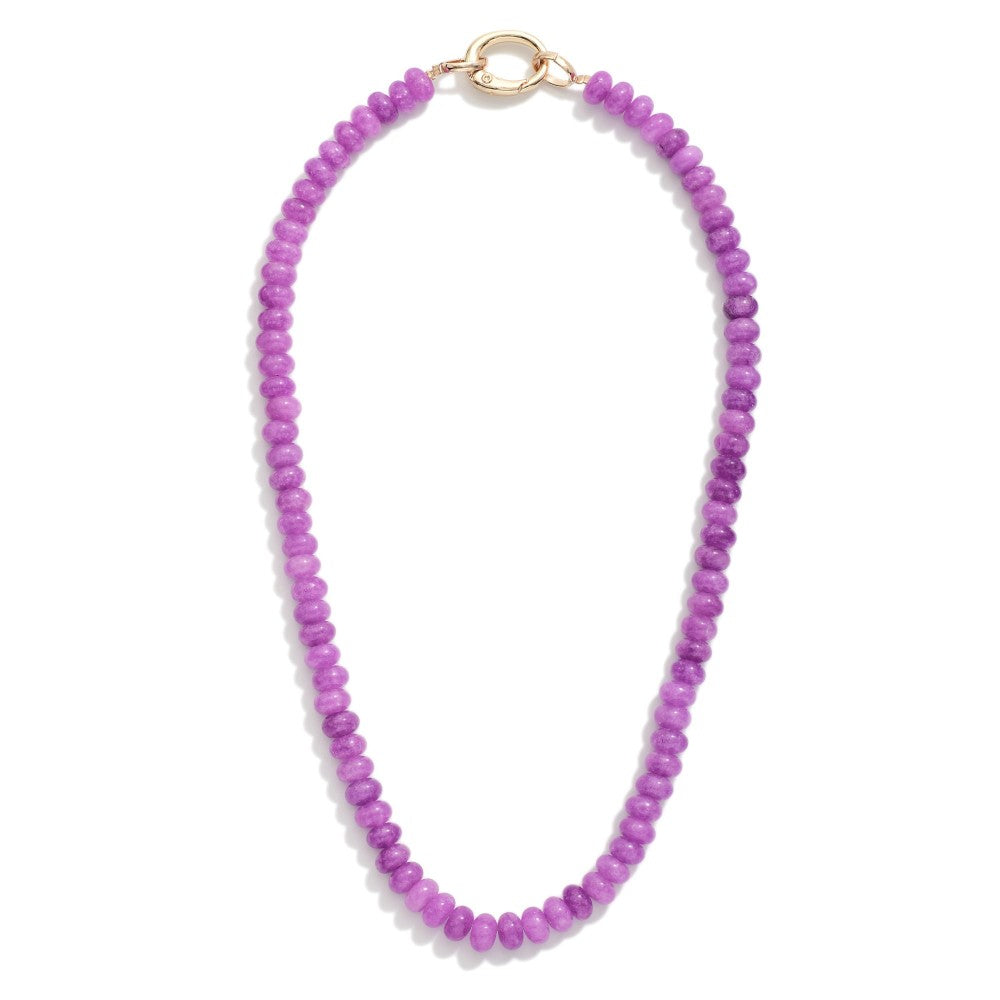 Lovely Lavender Necklace-250 Jewelry-judson-The Lovely Closet, Women's Fashion Boutique in Alexandria, KY