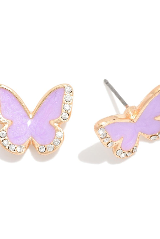 Butterfly Post Earrings-250 Jewelry-judson-The Lovely Closet, Women's Fashion Boutique in Alexandria, KY