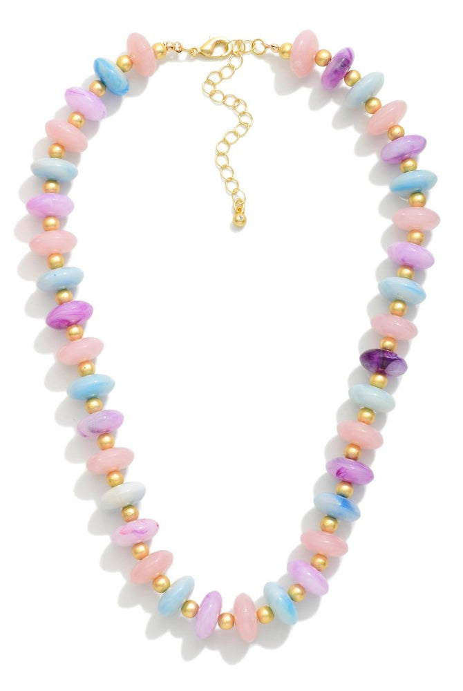 Pretty in Pastel Necklace-250 Jewelry-judson-The Lovely Closet, Women's Fashion Boutique in Alexandria, KY