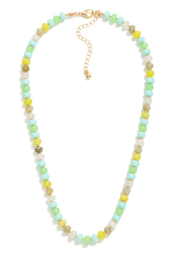 Mini Candy Bead Necklace-250 Jewelry-judson-The Lovely Closet, Women's Fashion Boutique in Alexandria, KY