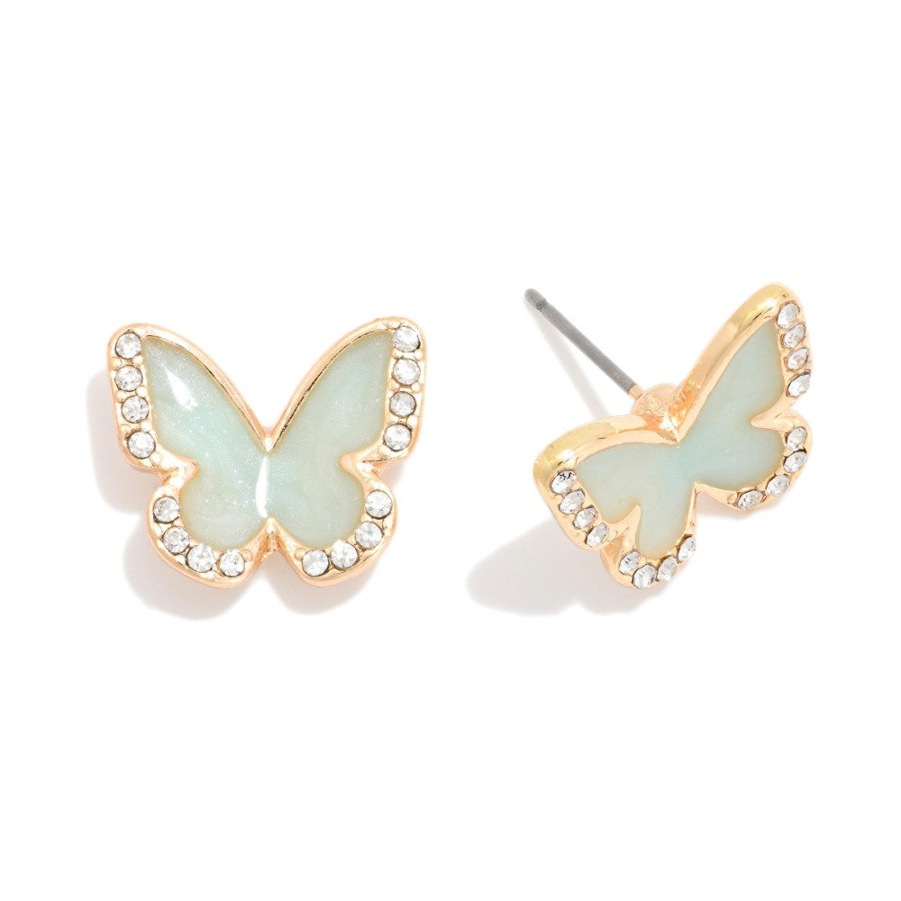 Butterfly Post Earrings-250 Jewelry-judson-The Lovely Closet, Women's Fashion Boutique in Alexandria, KY