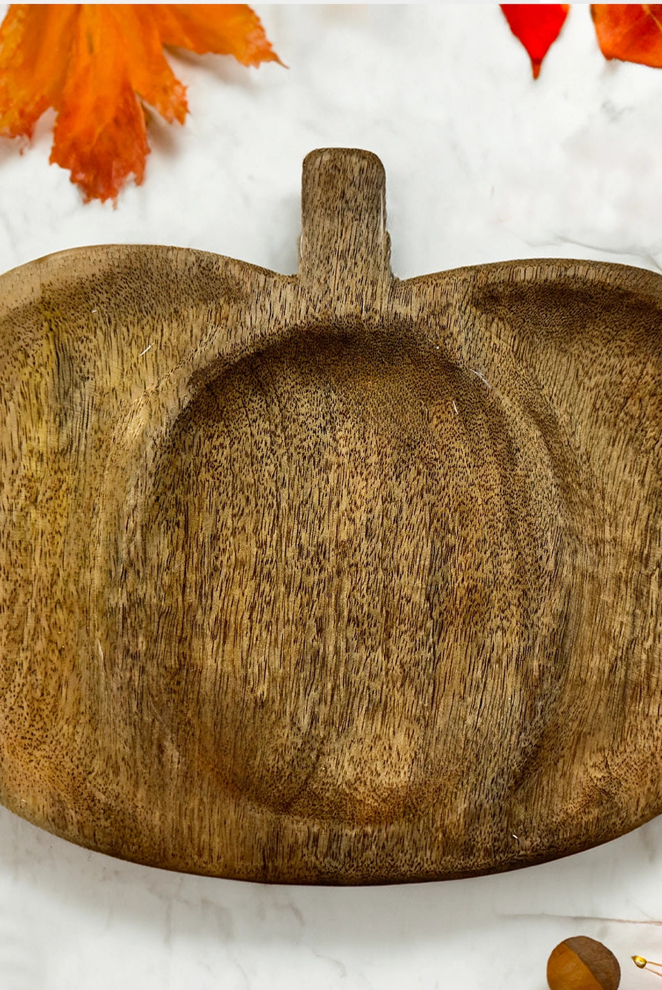 Mary Square Wood Tray Pumpkin-320 Home-Mary Square-The Lovely Closet, Women's Fashion Boutique in Alexandria, KY