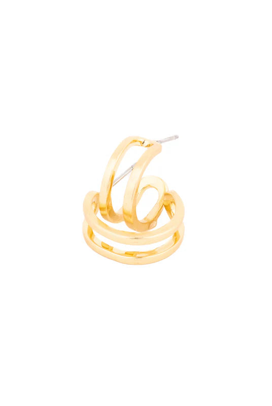 Michelle McDowell Golden Hour Hoop Bar-250 Jewelry-Michelle McDowell-The Lovely Closet, Women's Fashion Boutique in Alexandria, KY