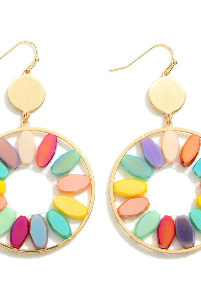 Starburst Earrings-280 Accessories-judson-The Lovely Closet, Women's Fashion Boutique in Alexandria, KY