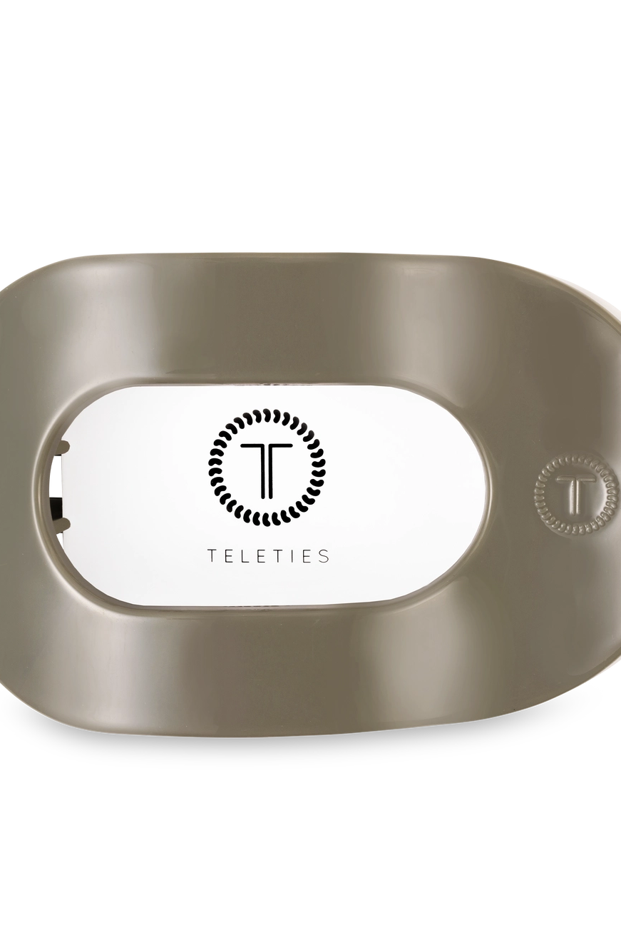 Teleties Flat Round Hair Clip-280 Accessories-TELETIES-The Lovely Closet, Women's Fashion Boutique in Alexandria, KY