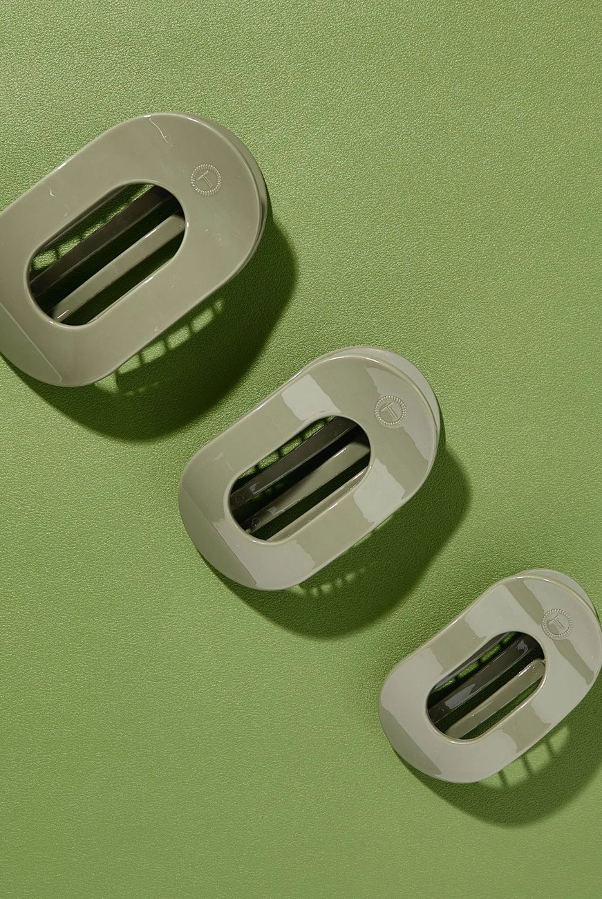 Teleties Flat Round Hair Clip-280 Accessories-TELETIES-The Lovely Closet, Women's Fashion Boutique in Alexandria, KY