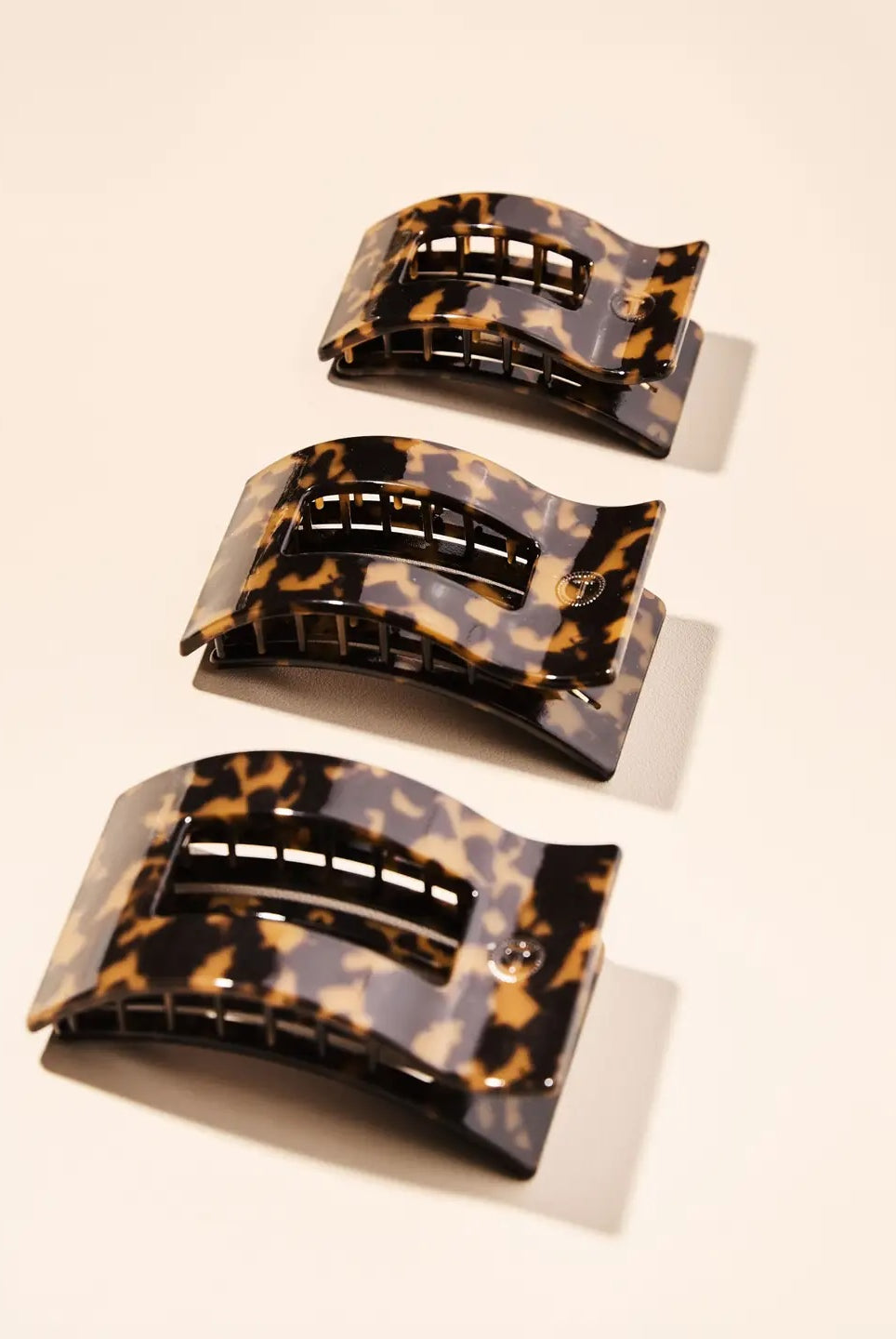 Teleties Flat Rectangle Hair Clip-280 Accessories-TELETIES-The Lovely Closet, Women's Fashion Boutique in Alexandria, KY