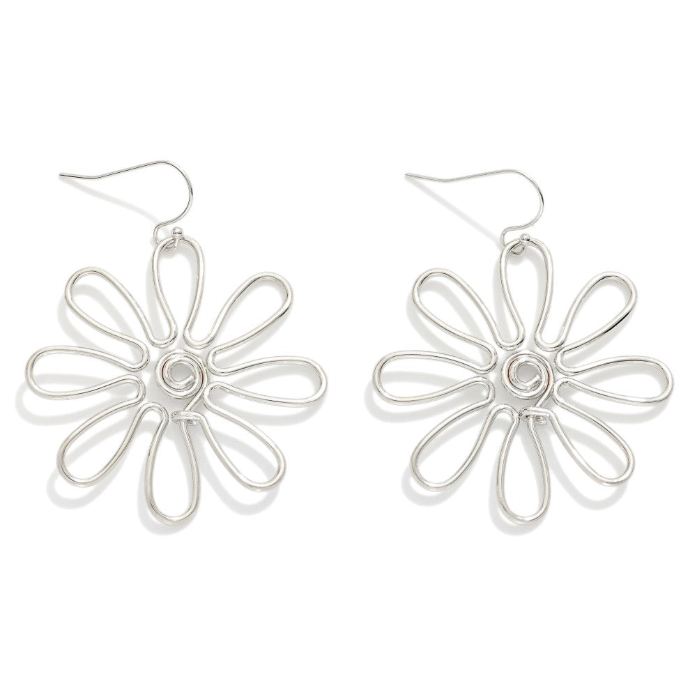 Twisted Daisy Earrings-250 Jewelry-judson-The Lovely Closet, Women's Fashion Boutique in Alexandria, KY
